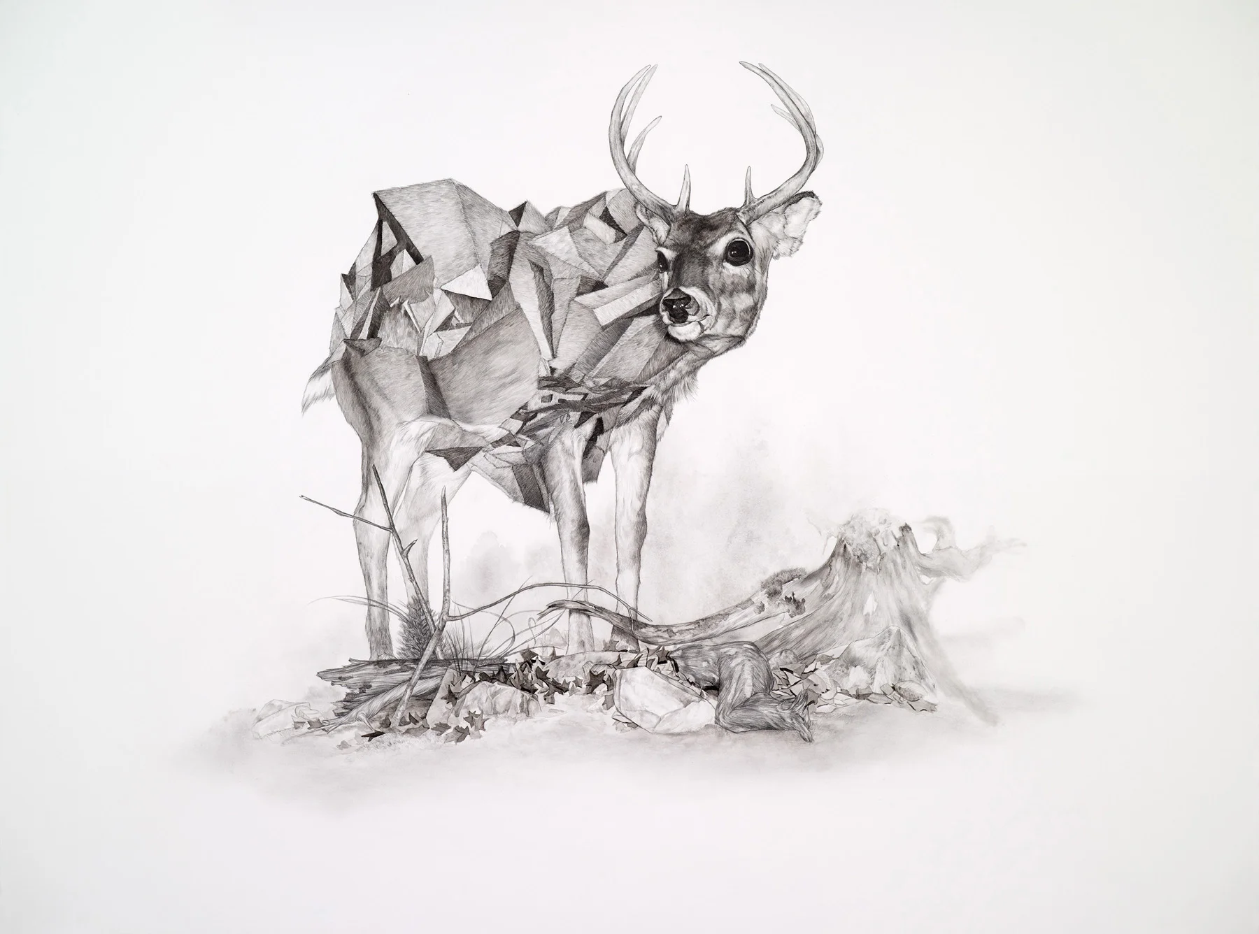 The Modernist Graphite and watercolor on Fabriano Artistico 22 x 30 inches $3,250.00
