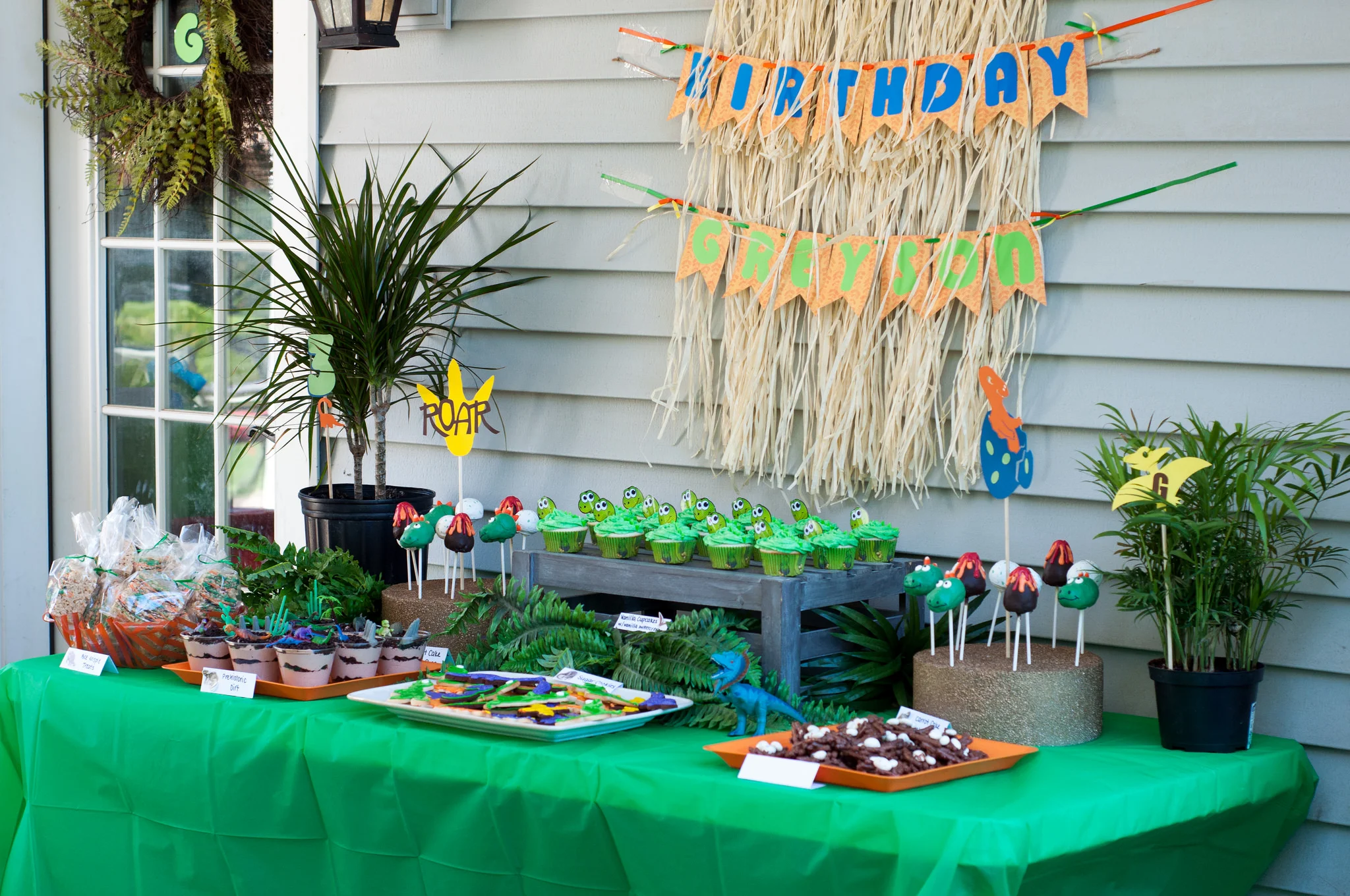 A Dinomite Third Birthday Party — The Green Robe