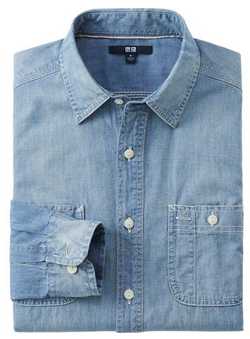 Uniqlo Chambray Shirt - uniqlo.com