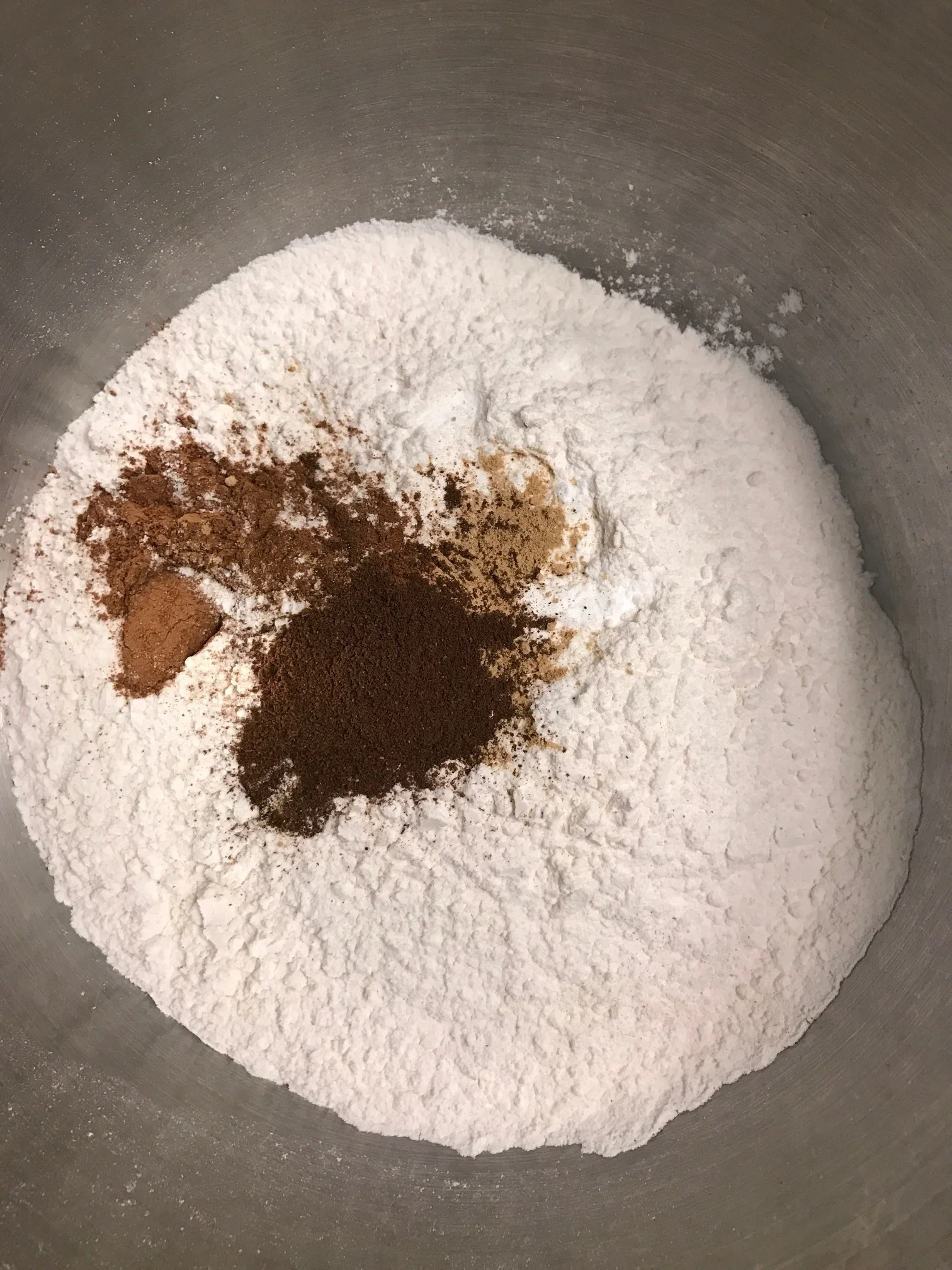 Dry ingredients.