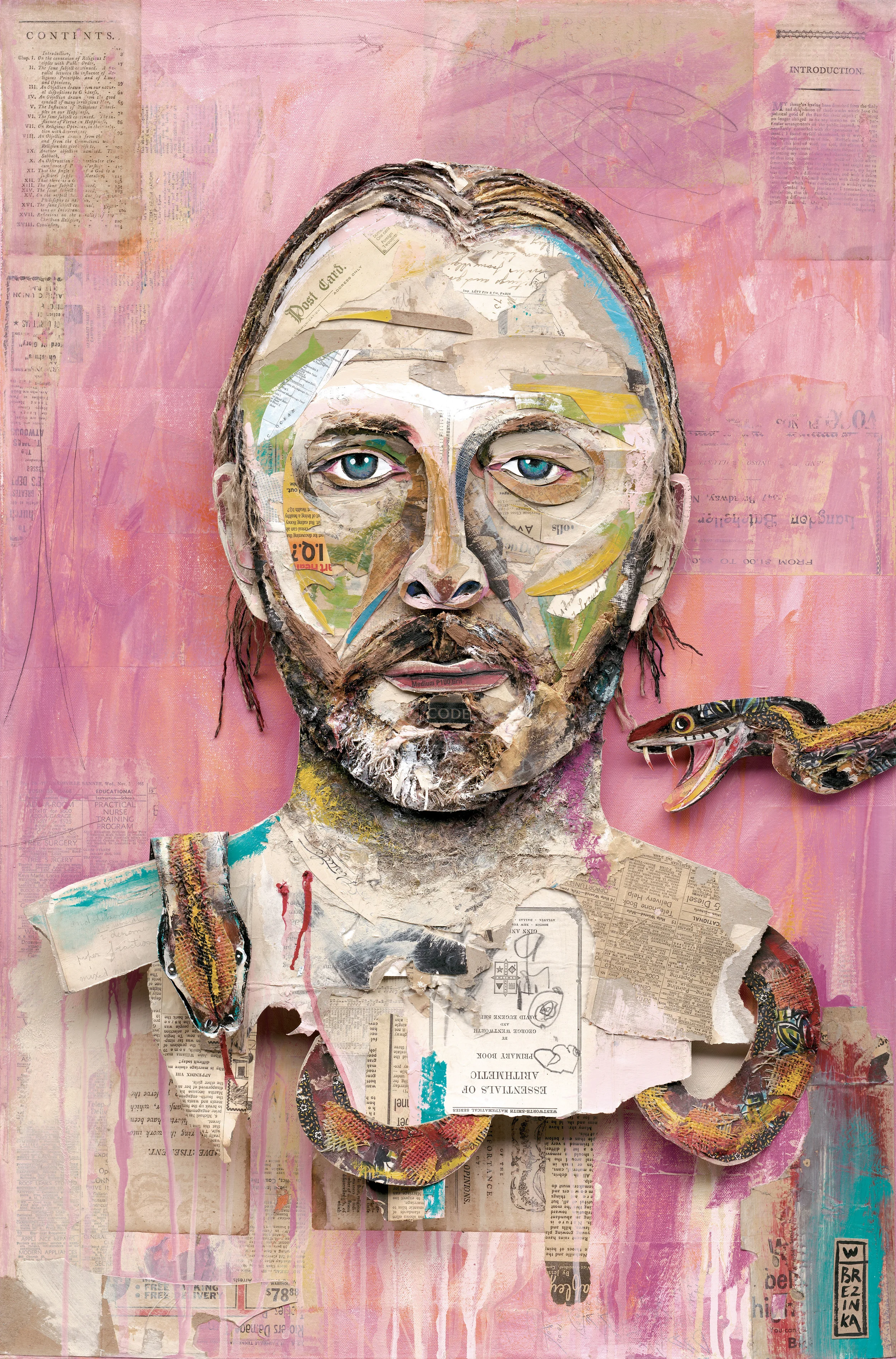 THOM YORKE OF RADIOHEAD — Wayne Brezinka