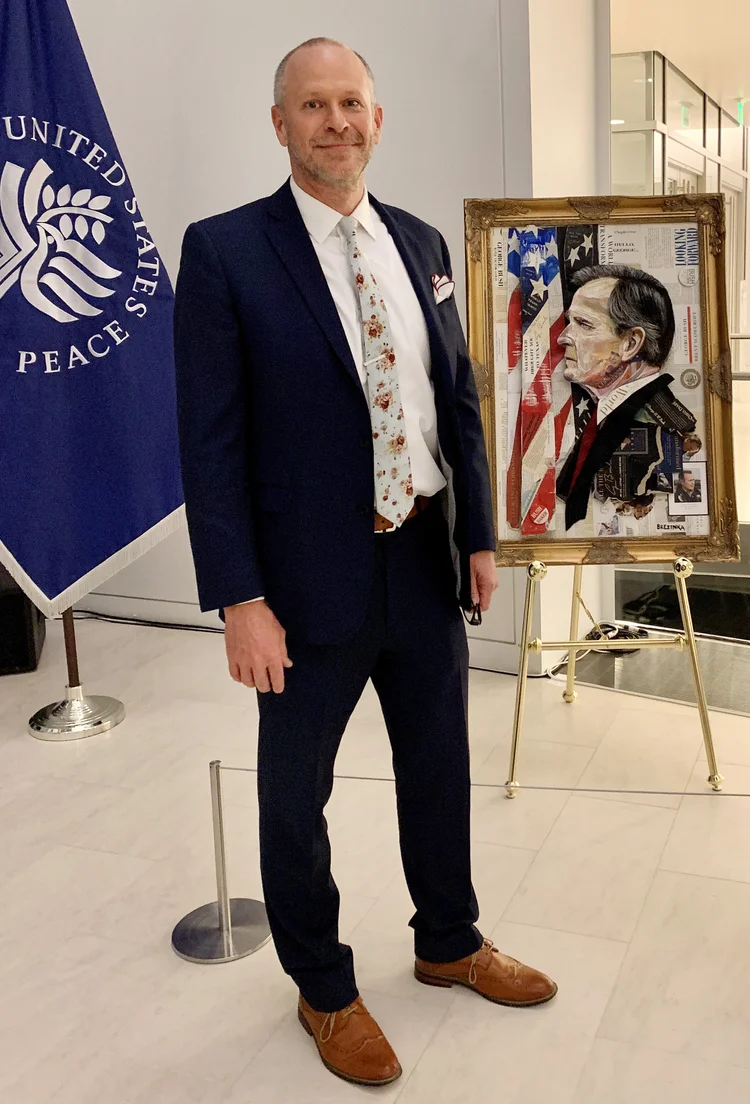 George W. Bush paints a new chapter