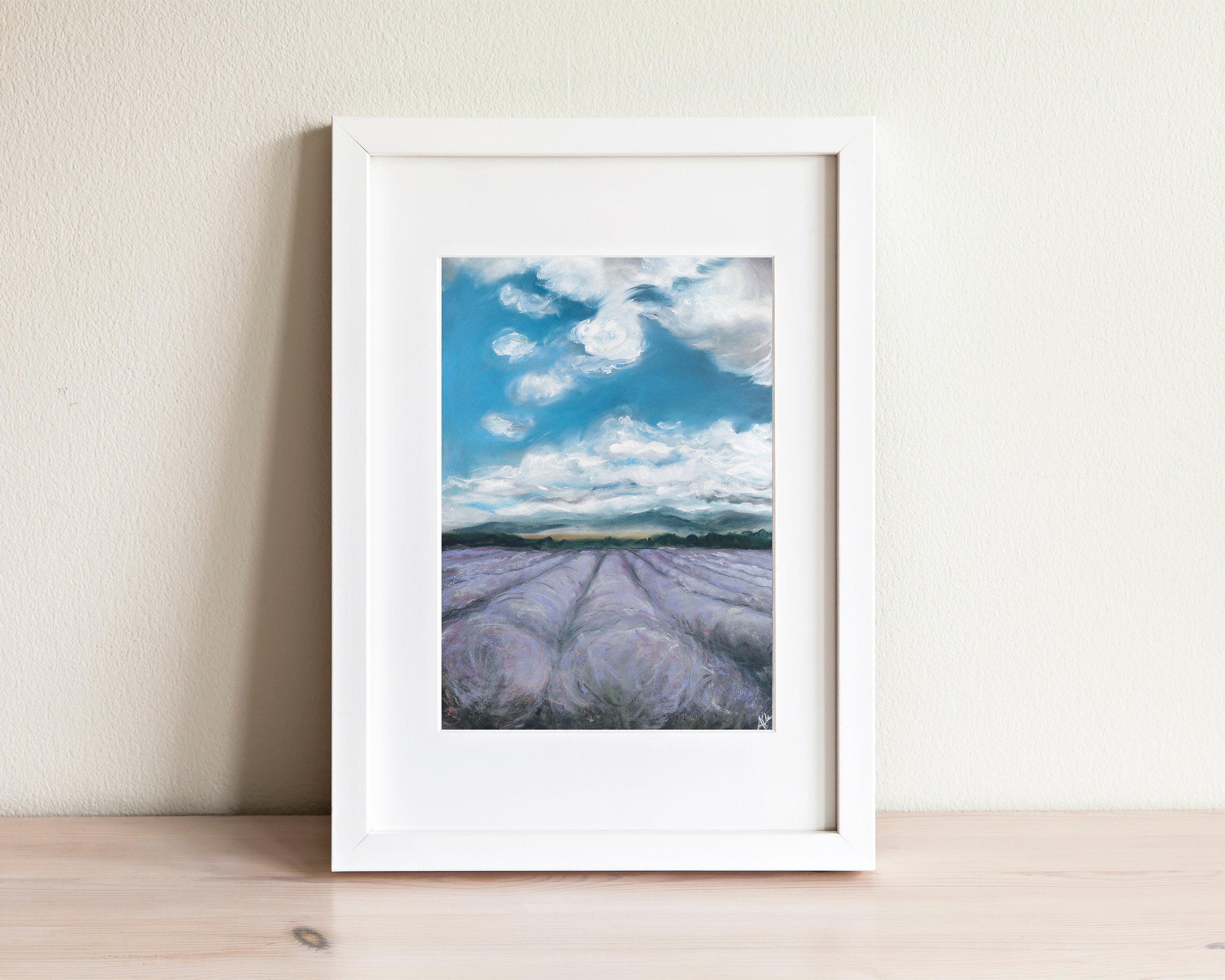 Lavender Fields Provence Wall Art Decor Fine Art Prints Avery Ches Gift Card
