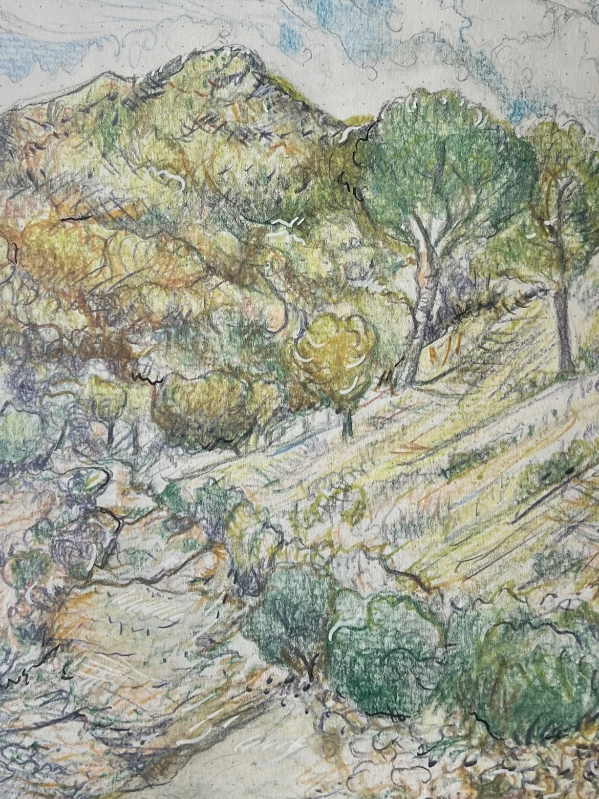 Big fan of the clouds in this one and its whimsical feeling ☁️

#sketch #marseille