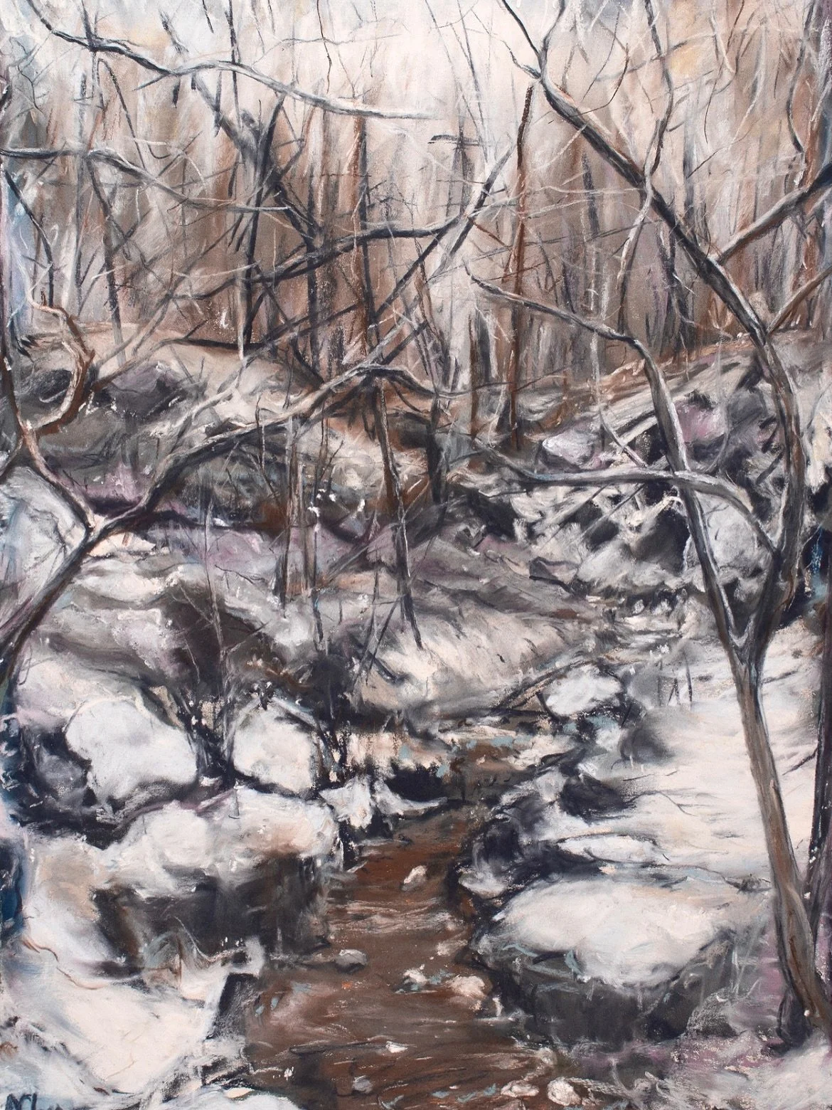 Winter Painting &bull; Winter Palette &bull; Winter Prints ❄️