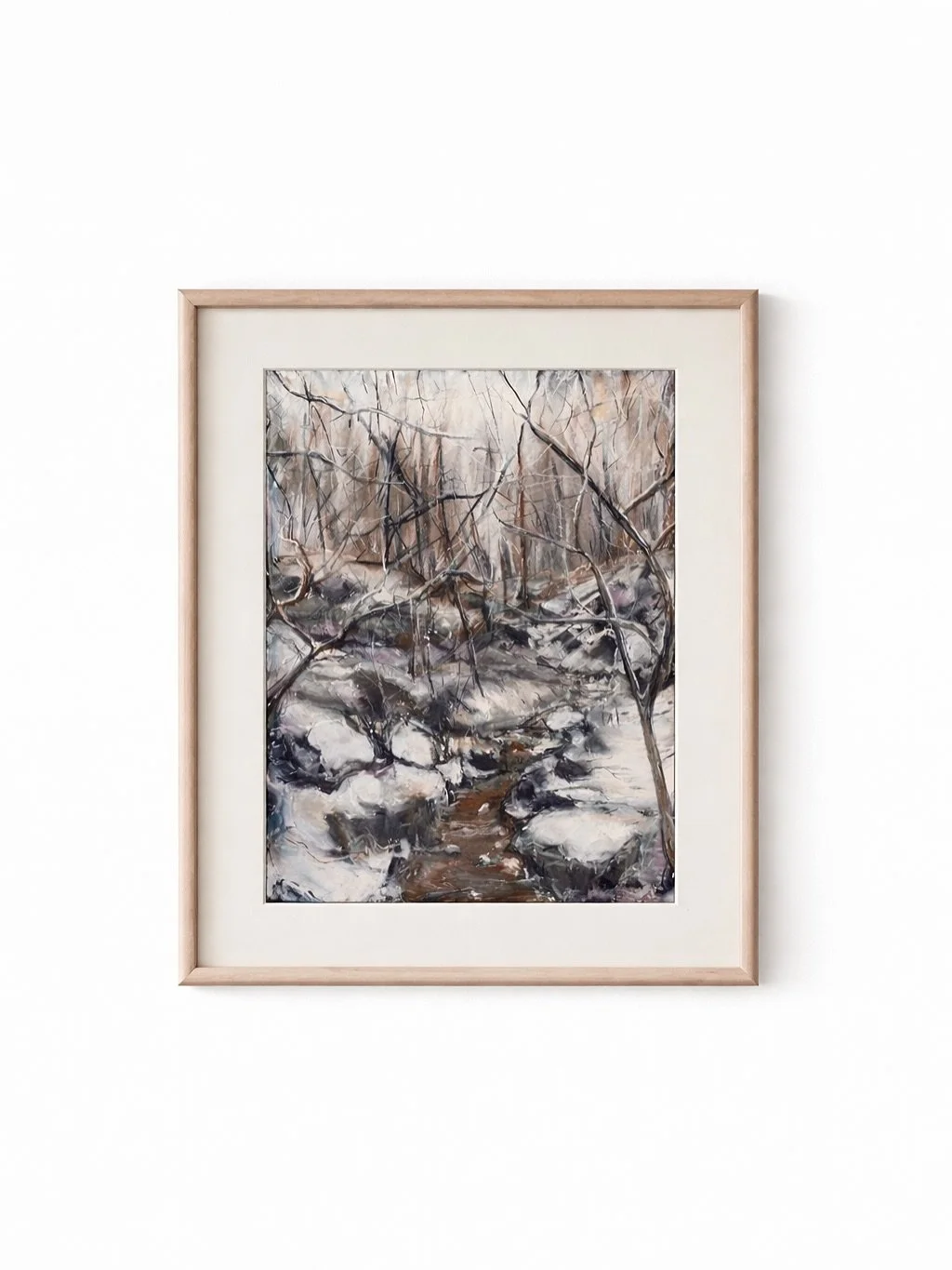 Winter Forest in Snow
Pastel on Paper 
$2,000