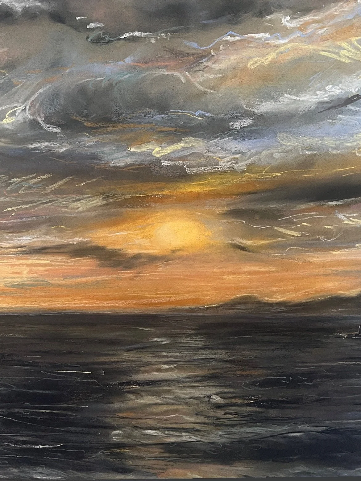 Sunset in Marseille 🌞

#marseille #pastelpainting