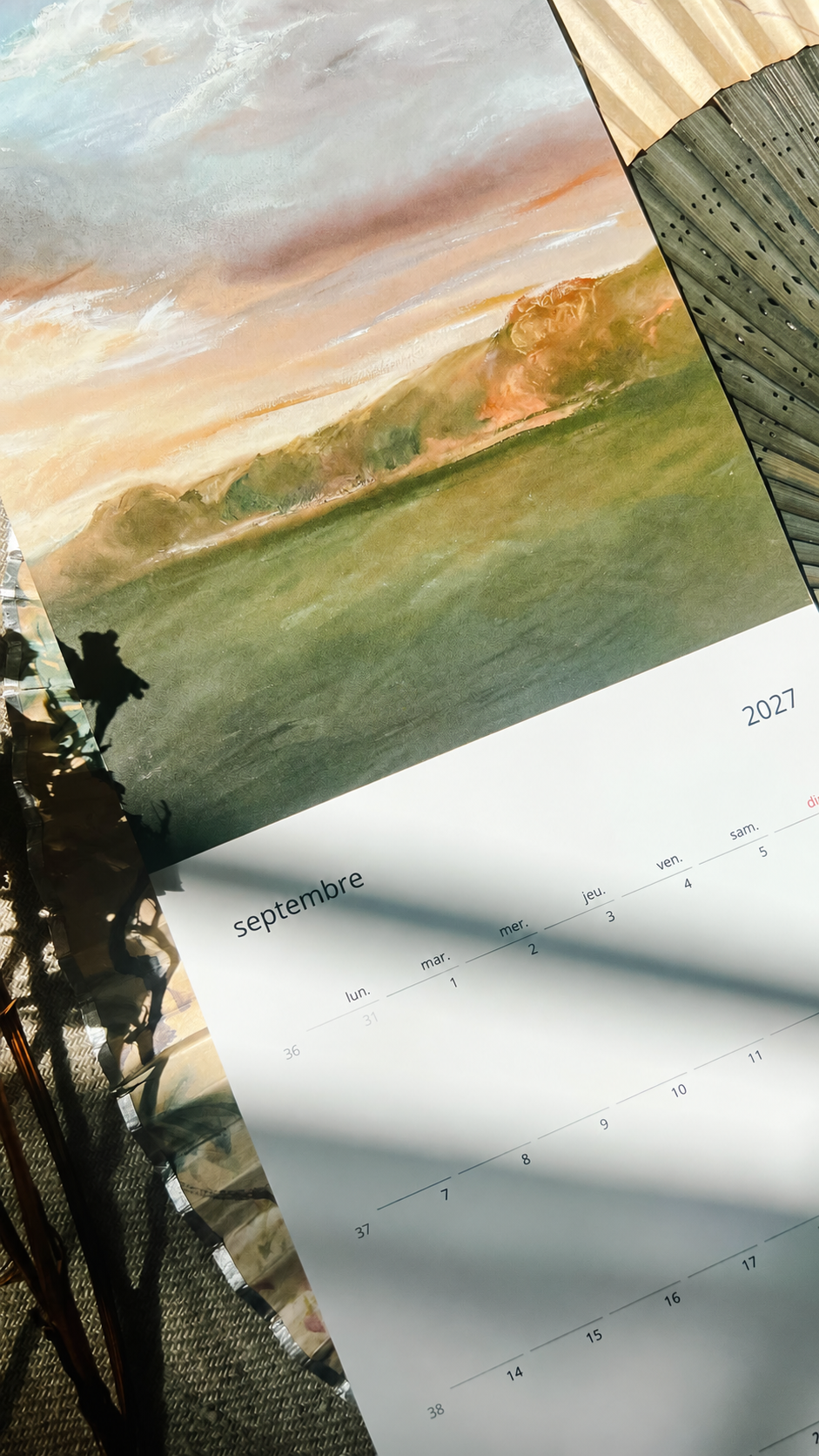Sunlit 2027 September Calendar Provence Art Avery Ches.png
