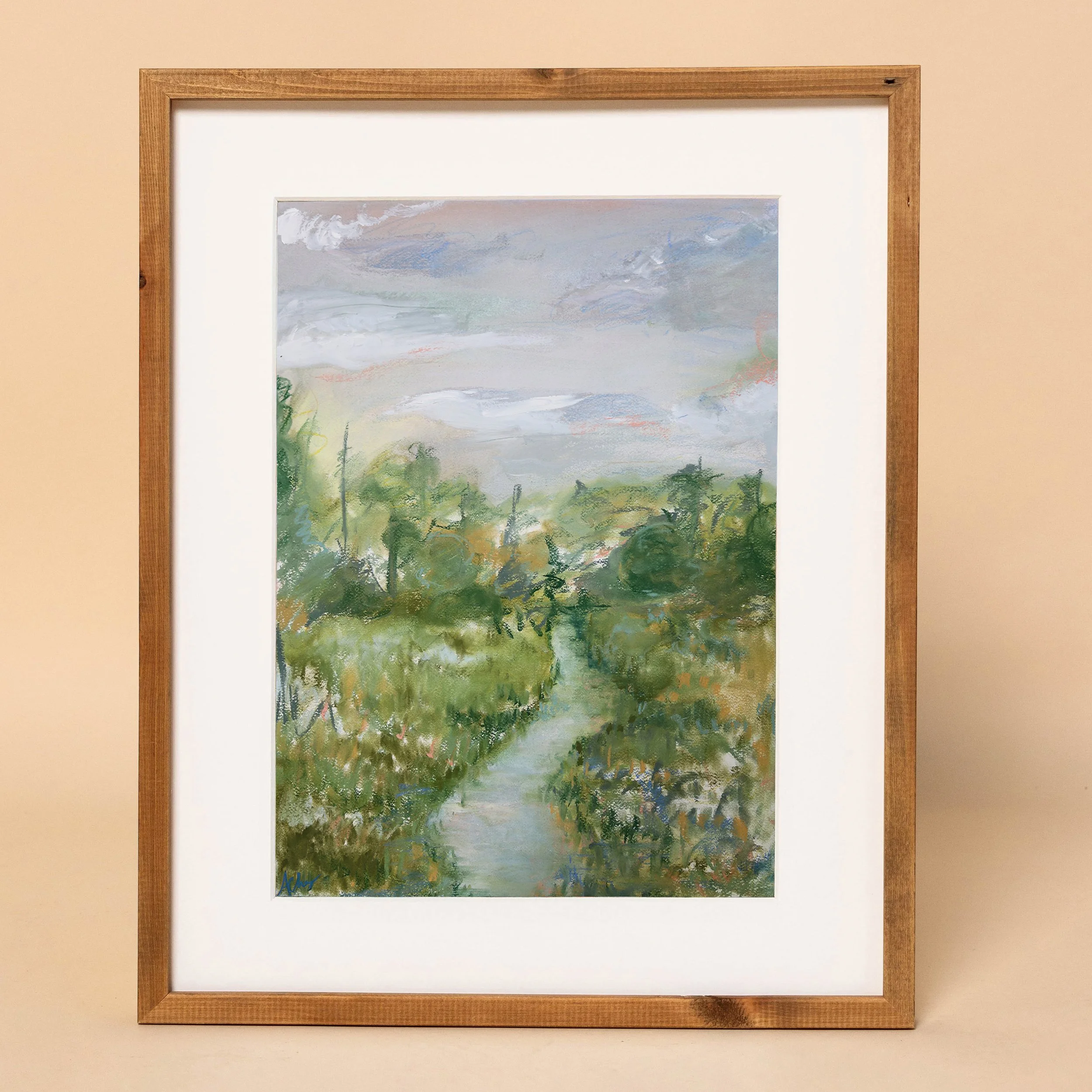 Acadiana Bayou - Art Print Southern Louisiana Landscape.jpg
