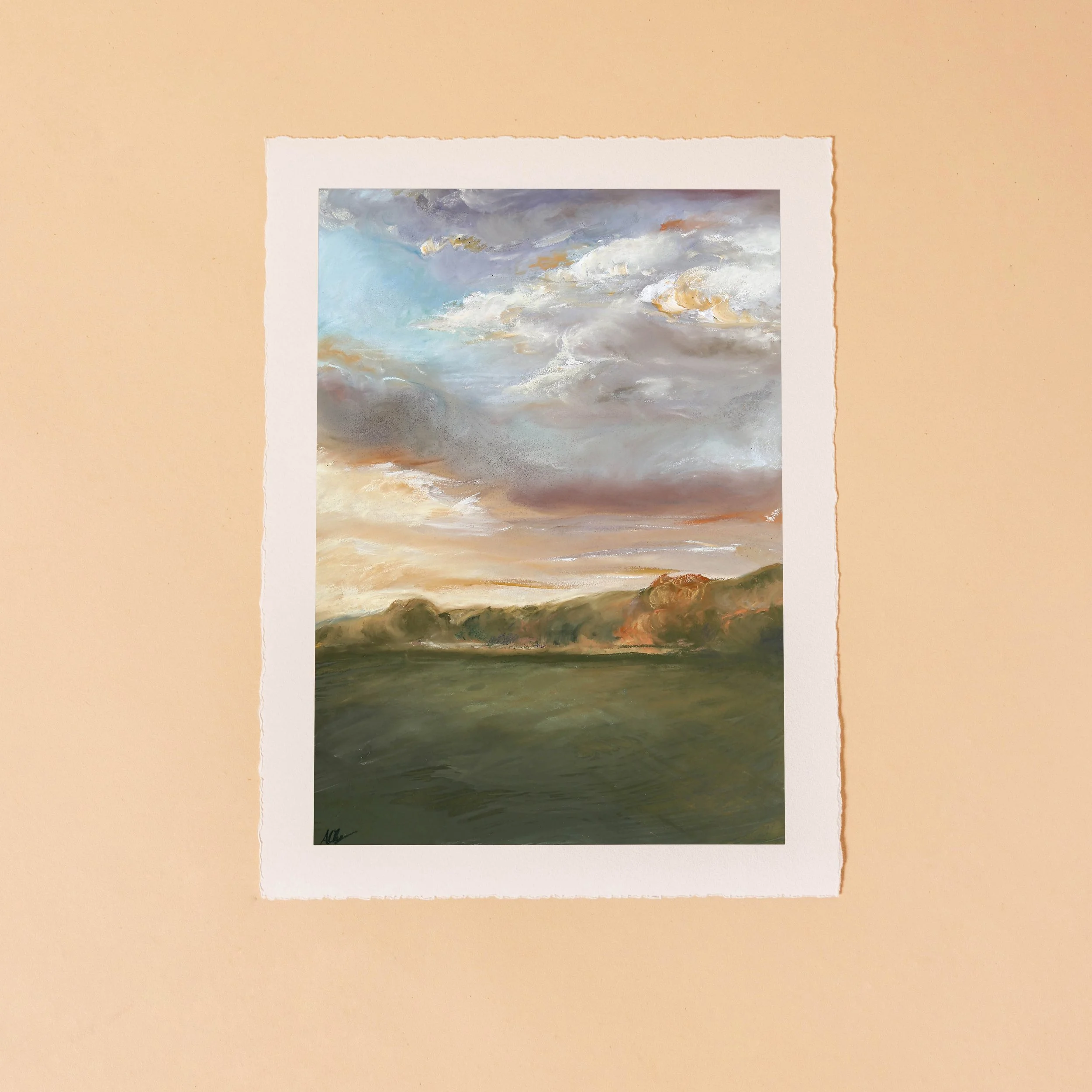 Autumn Provence Art Print