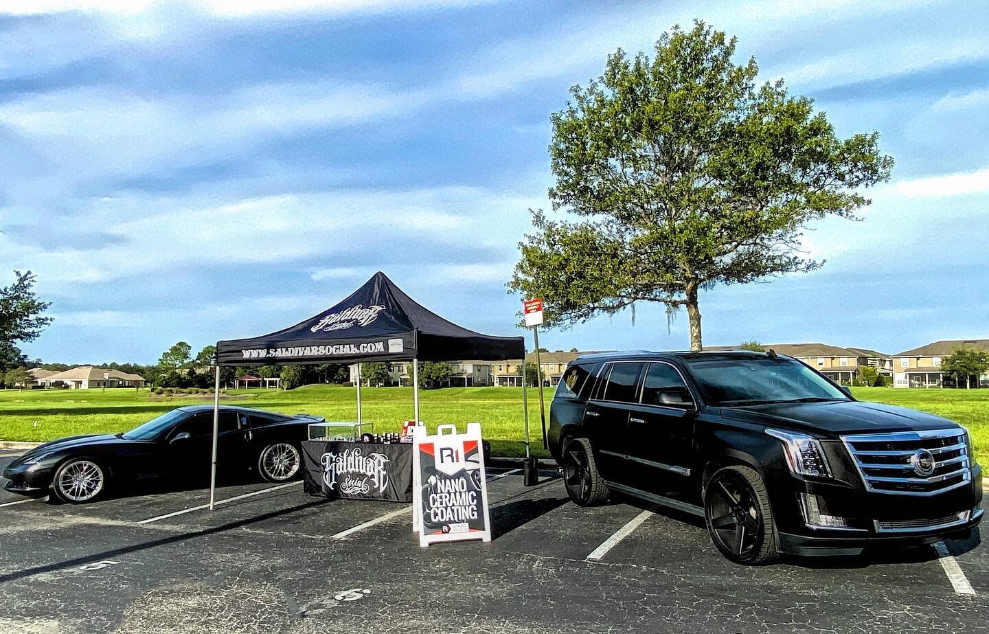 @saldivarsocial_autostyling here @carsandcoffeefleming your North Florida R1 @r1coatings Approved Applicator ~When you want to &ldquo;ROCK WITH THE BEST&rdquo;, Saldivar Social holds 5 Autostyling Certifications, trained by the same facility that tra