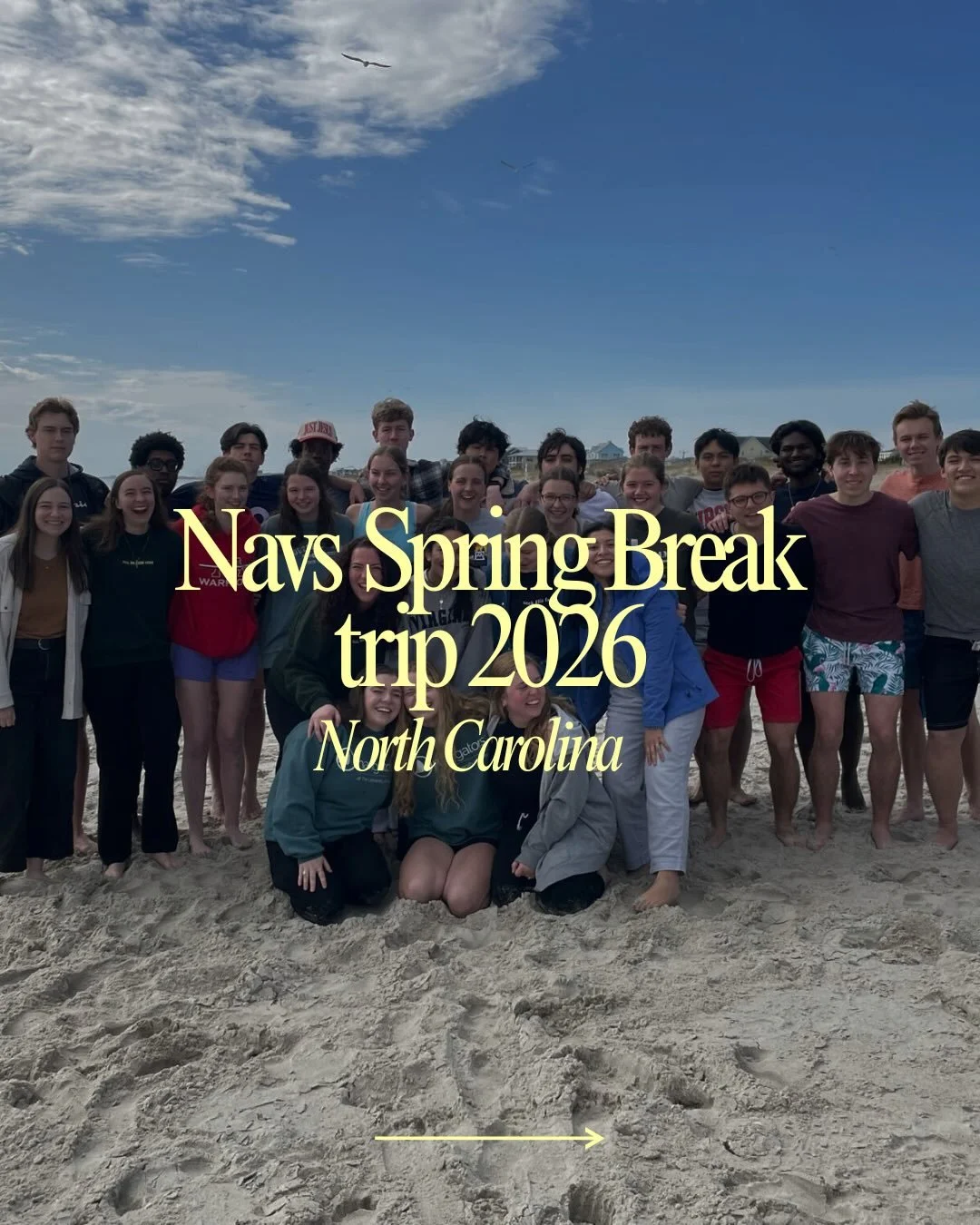 Are you coming on spring break with us??? We are so excited to be going back to North Carolina this year to help with hurricane relief. If you&rsquo;re interested in coming you can sign up in our bio!