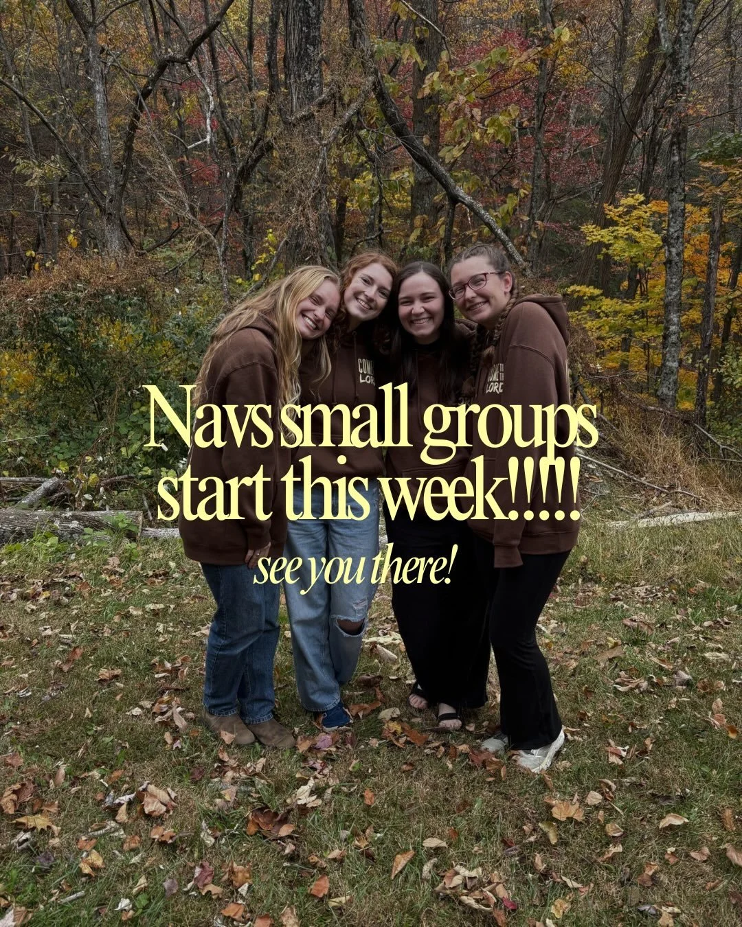 We are SO BACK! small groups kick off this week!! 

If you are interested in joining a small group send us a message or fill out the link in our bio! We love to get you connected