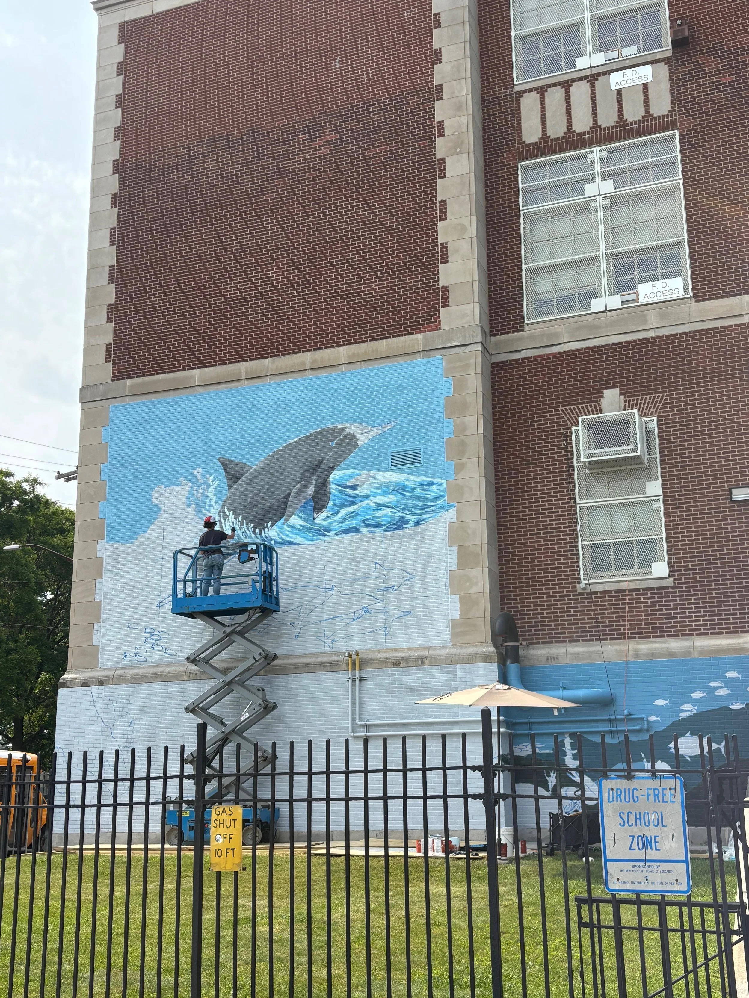 Current work in progress at PS 46