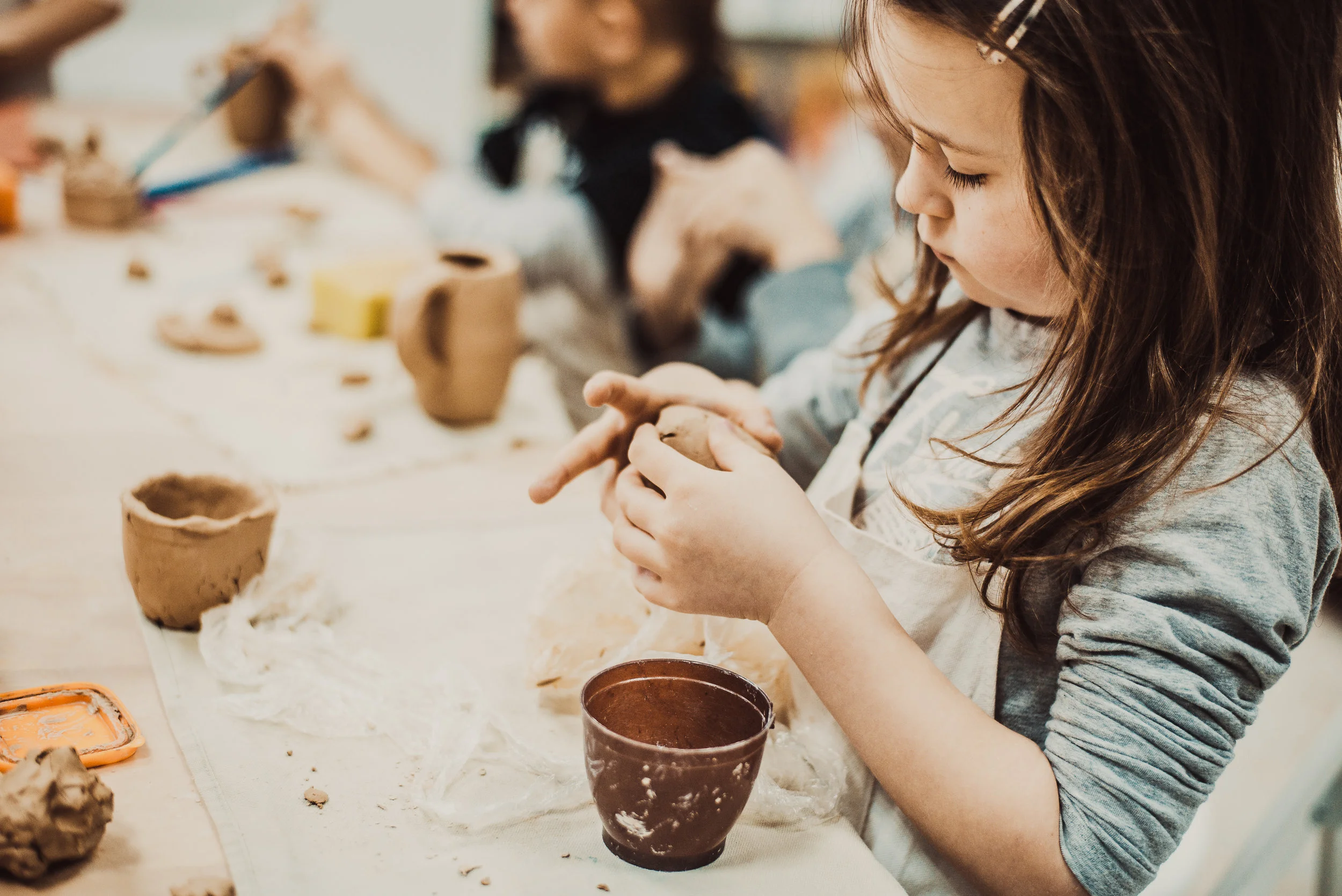 Kids & Parents Wheel Throwing Course: 8 weeks