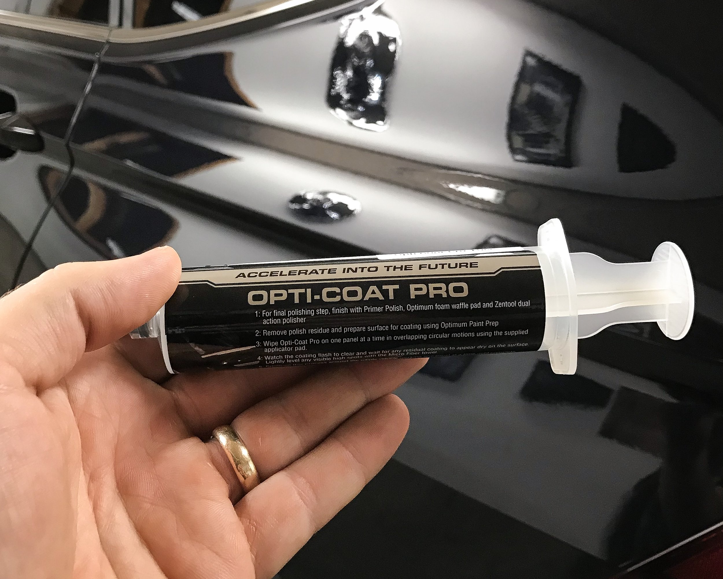 Optimum Blue Foam Applicator - Opti-Coat