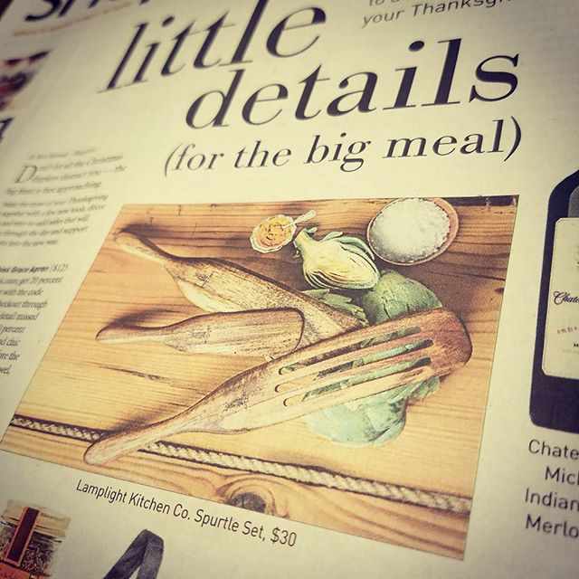 Look out folks, our Spurtle sets just got featured in The Seattle Times! *Stir Better*