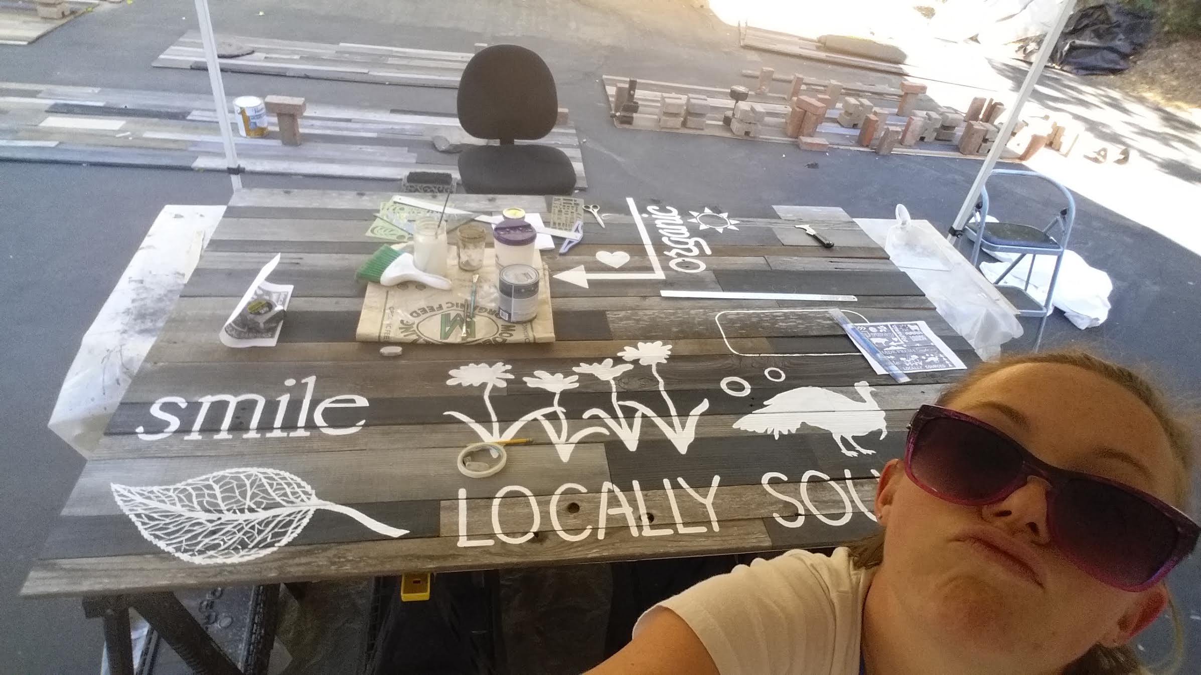 painting wood