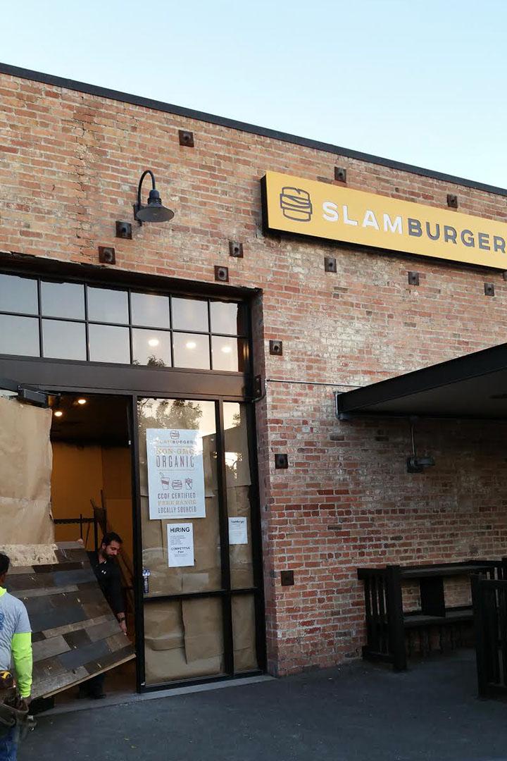 Exterior of Slamburger