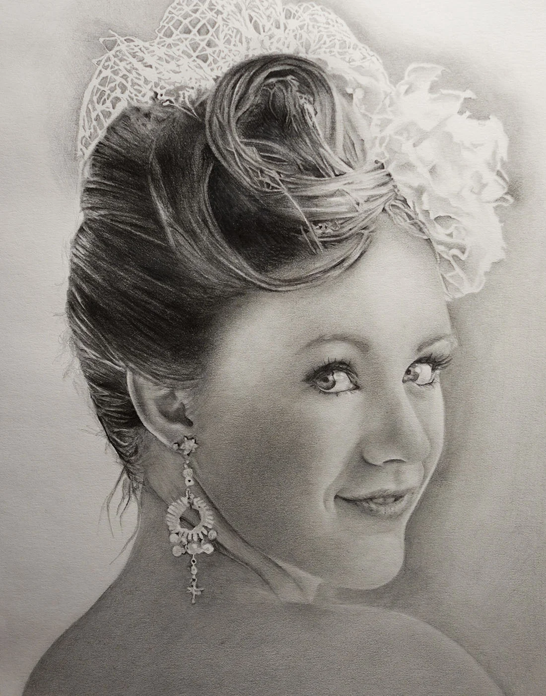 'glamourous' self portrait