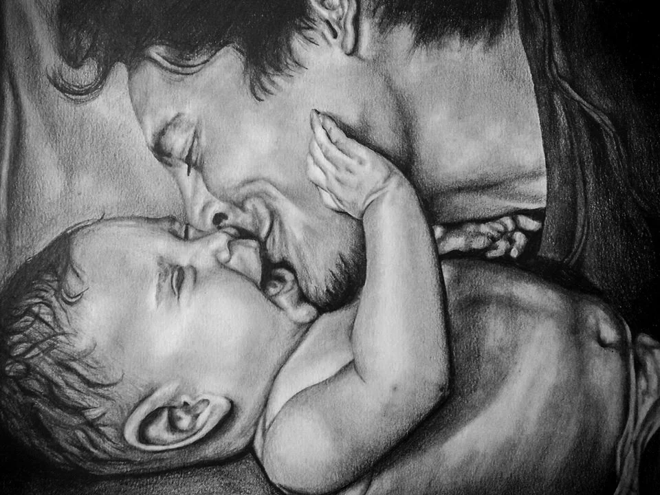 Paul & baby Alayah