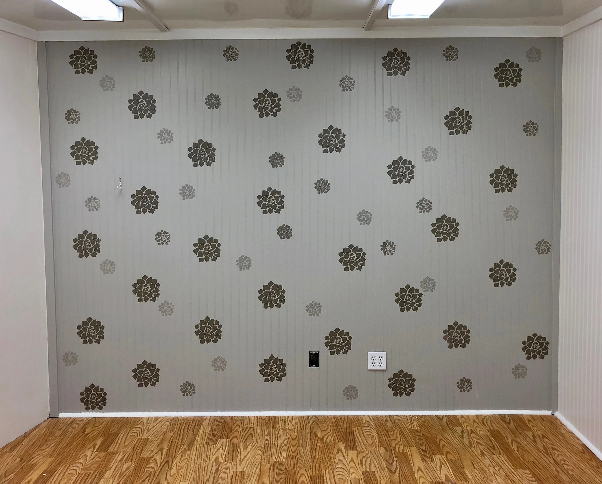 flower print for office space