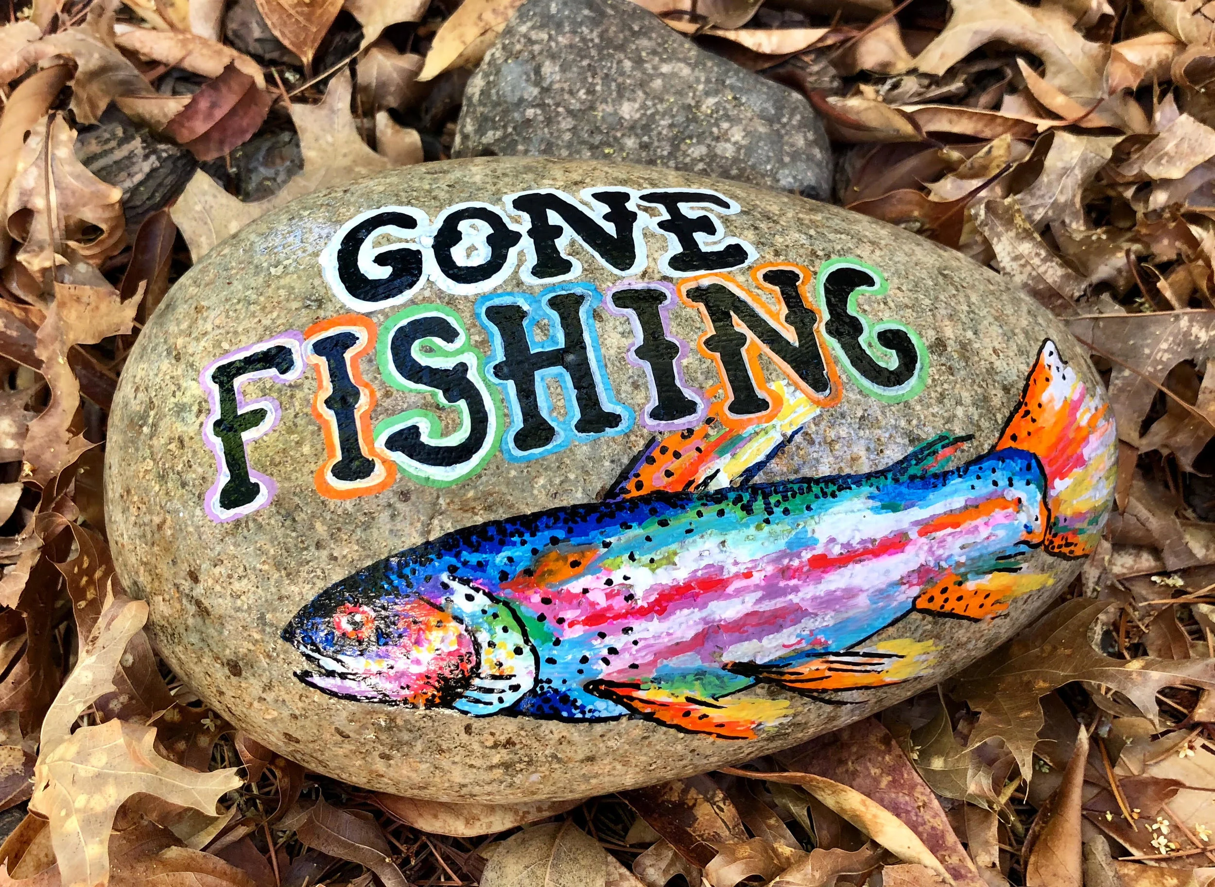 gone fishing