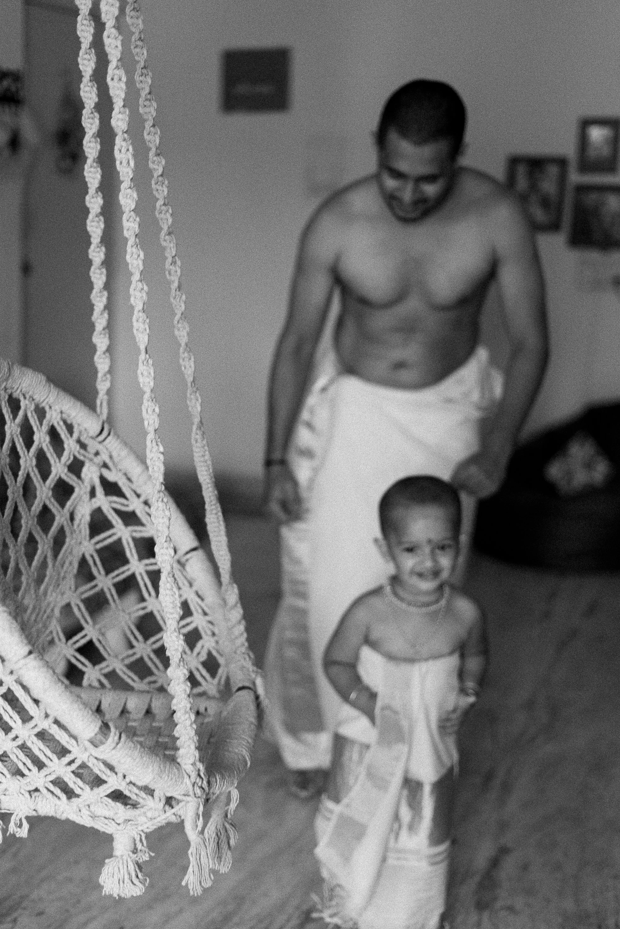 A father is born featuring Raam Kumar and Janki