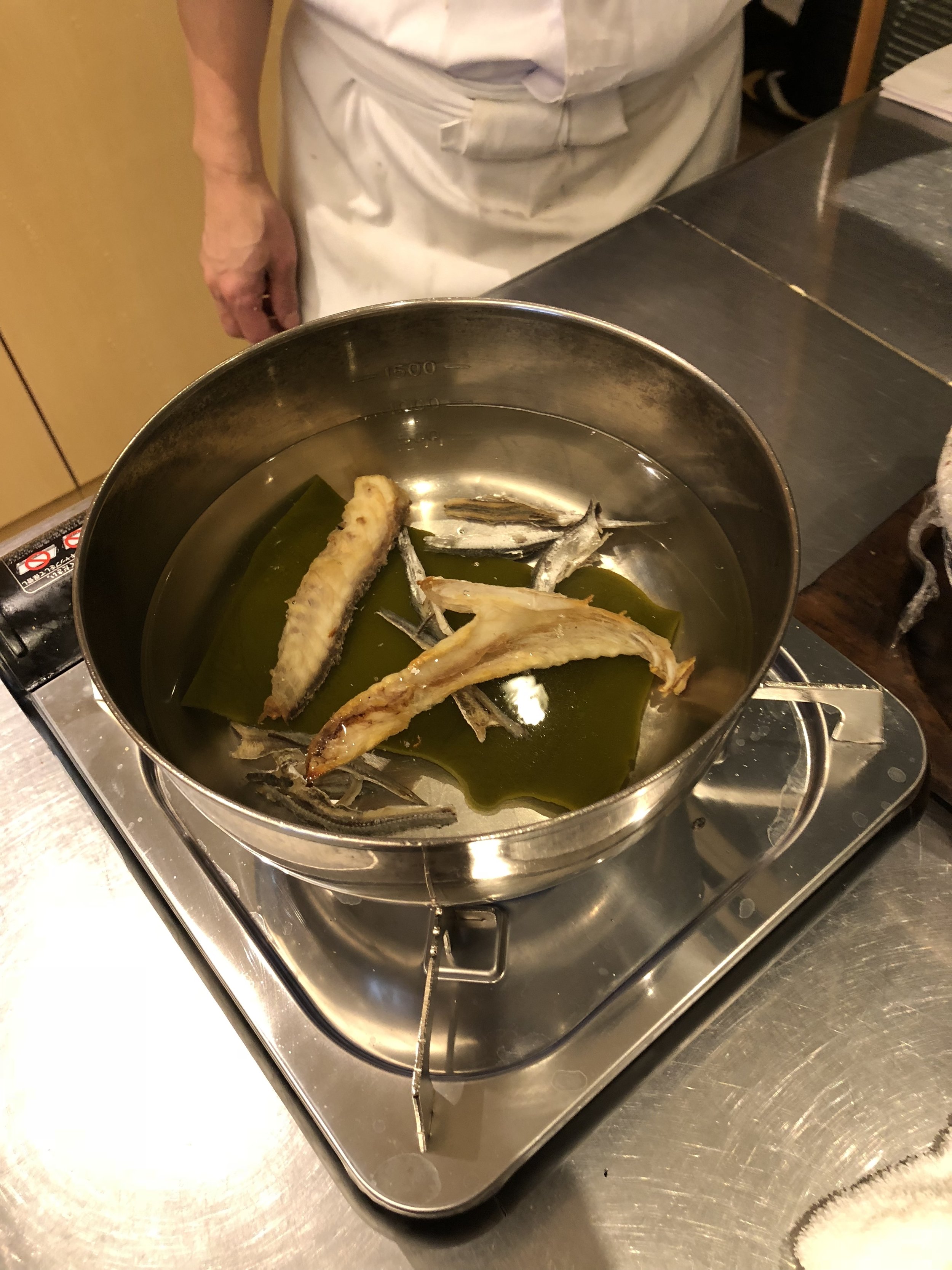 Double dashi (Kombu&Iriko)
