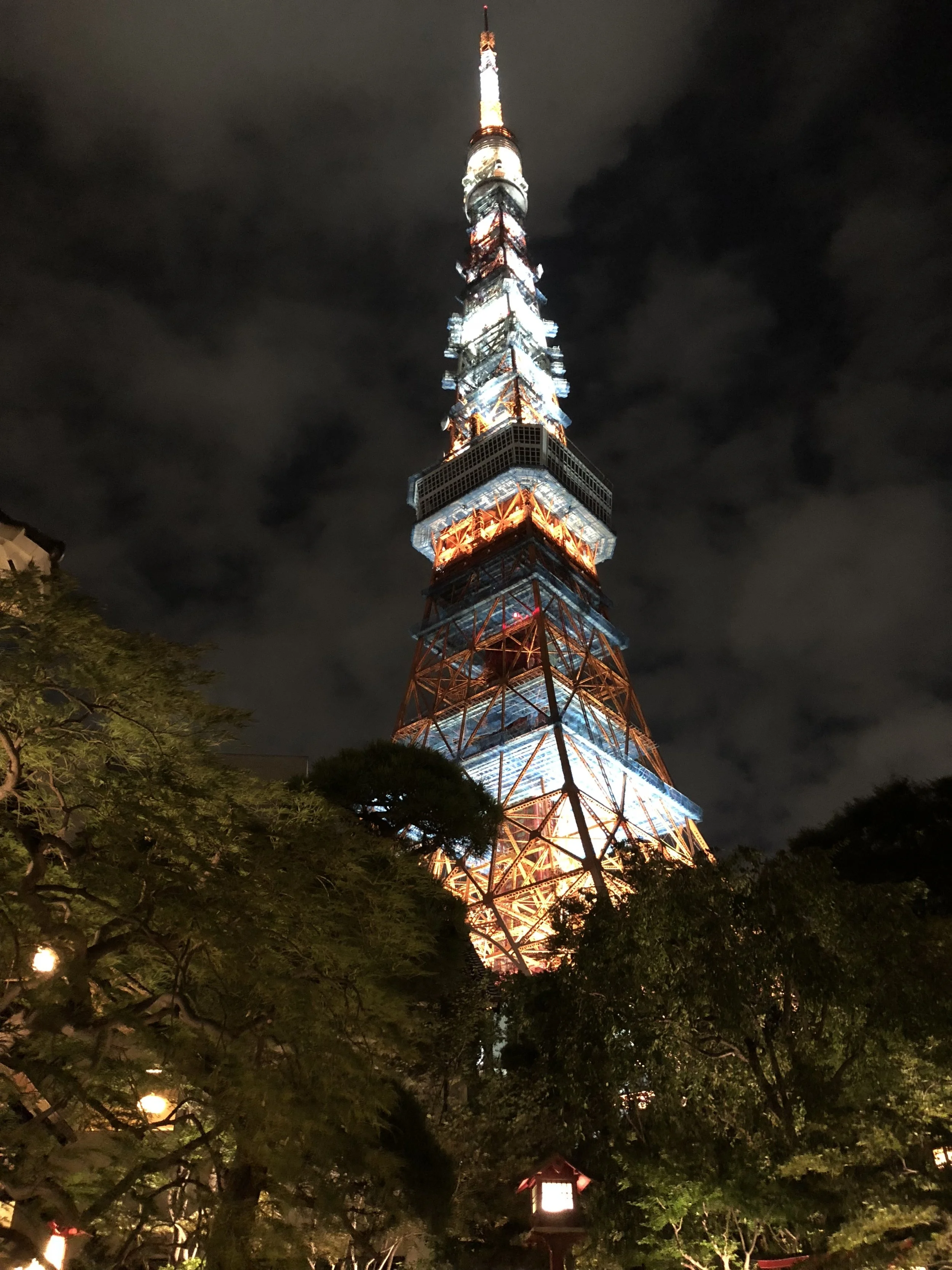 Tokyo Tower from view at Ukai