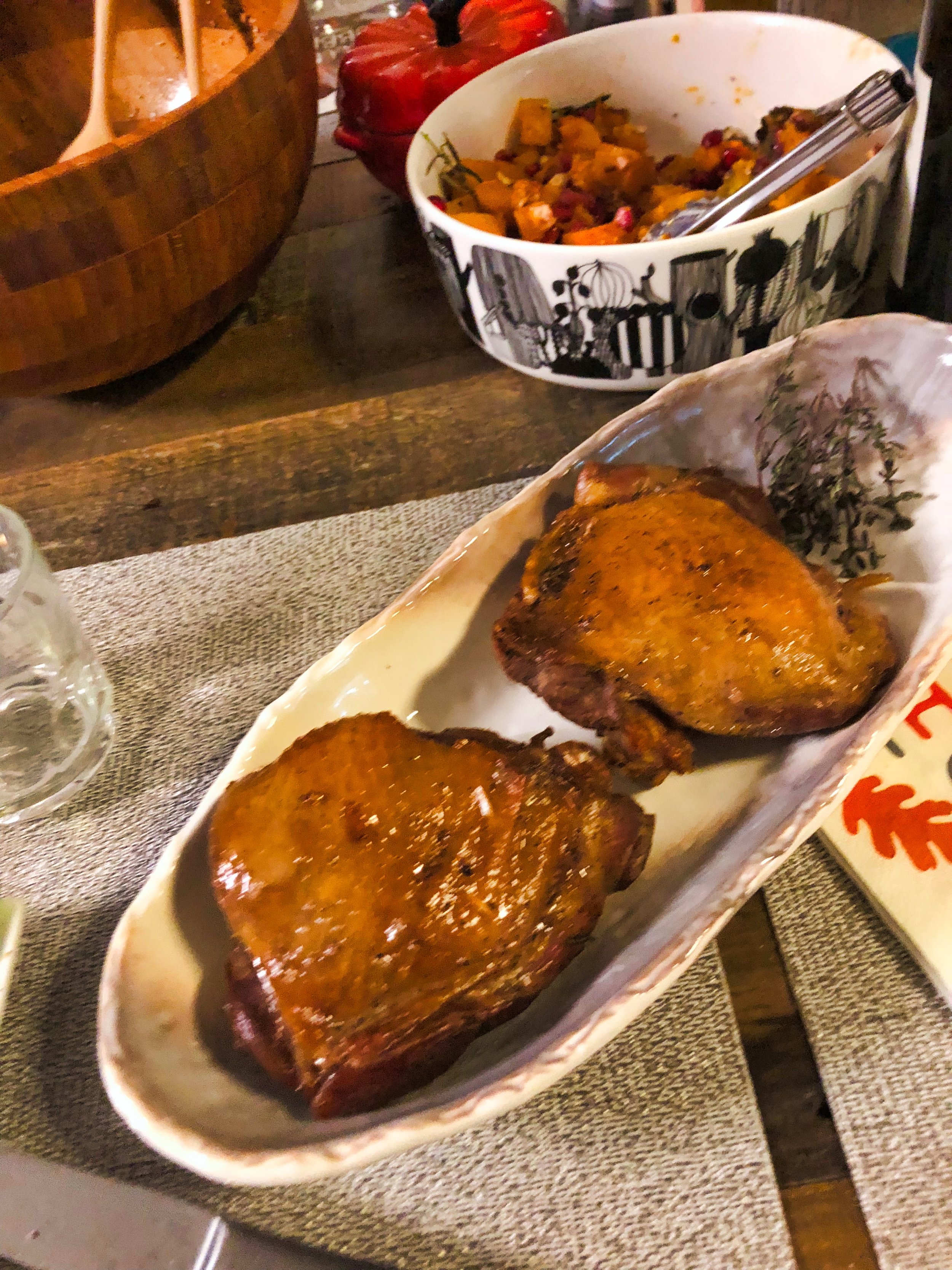 七面鳥の腿肉コンフィ