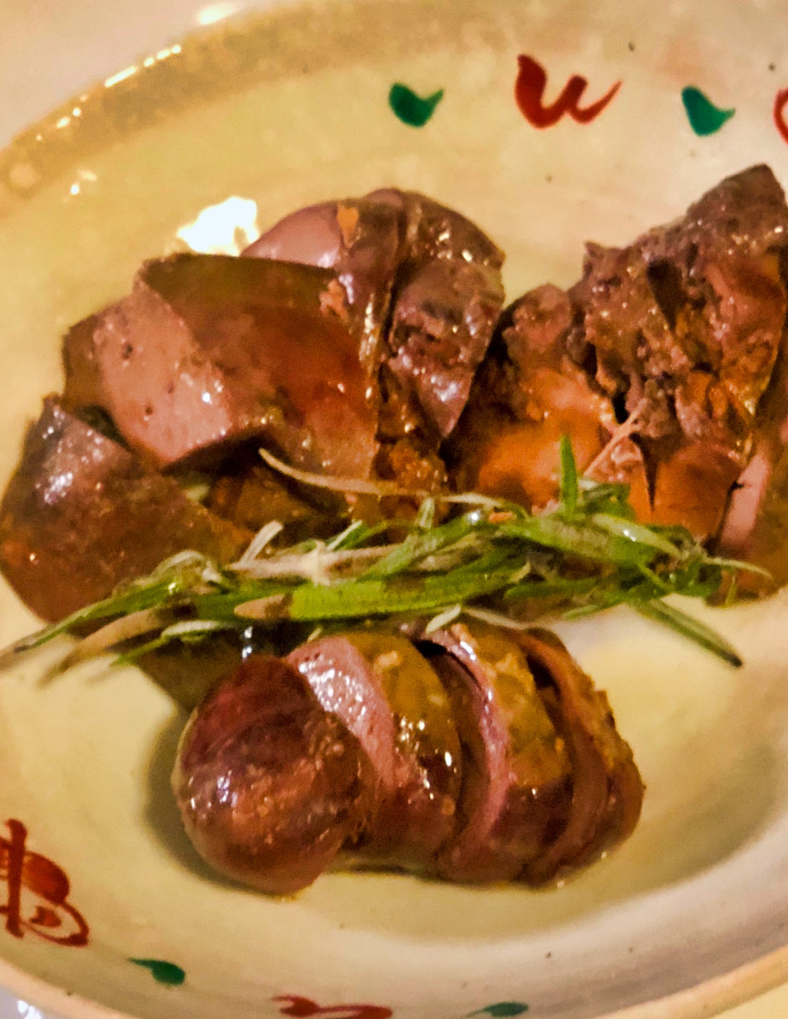 turkey liver confit