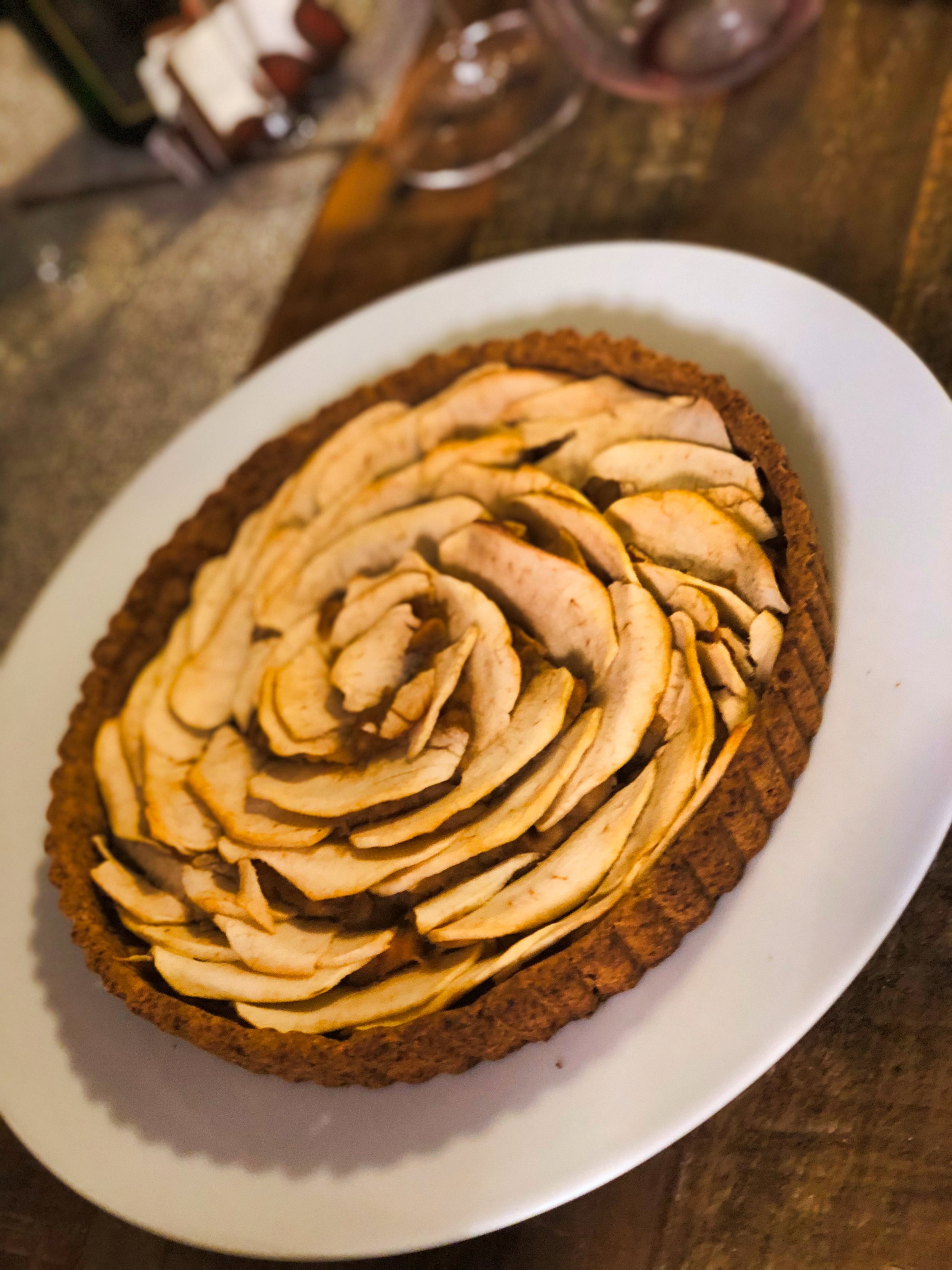 gluten-free apple tart