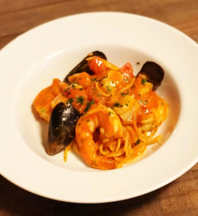 #12 タテキッチン：誕生日フルコース年に一度のペスカトーレ