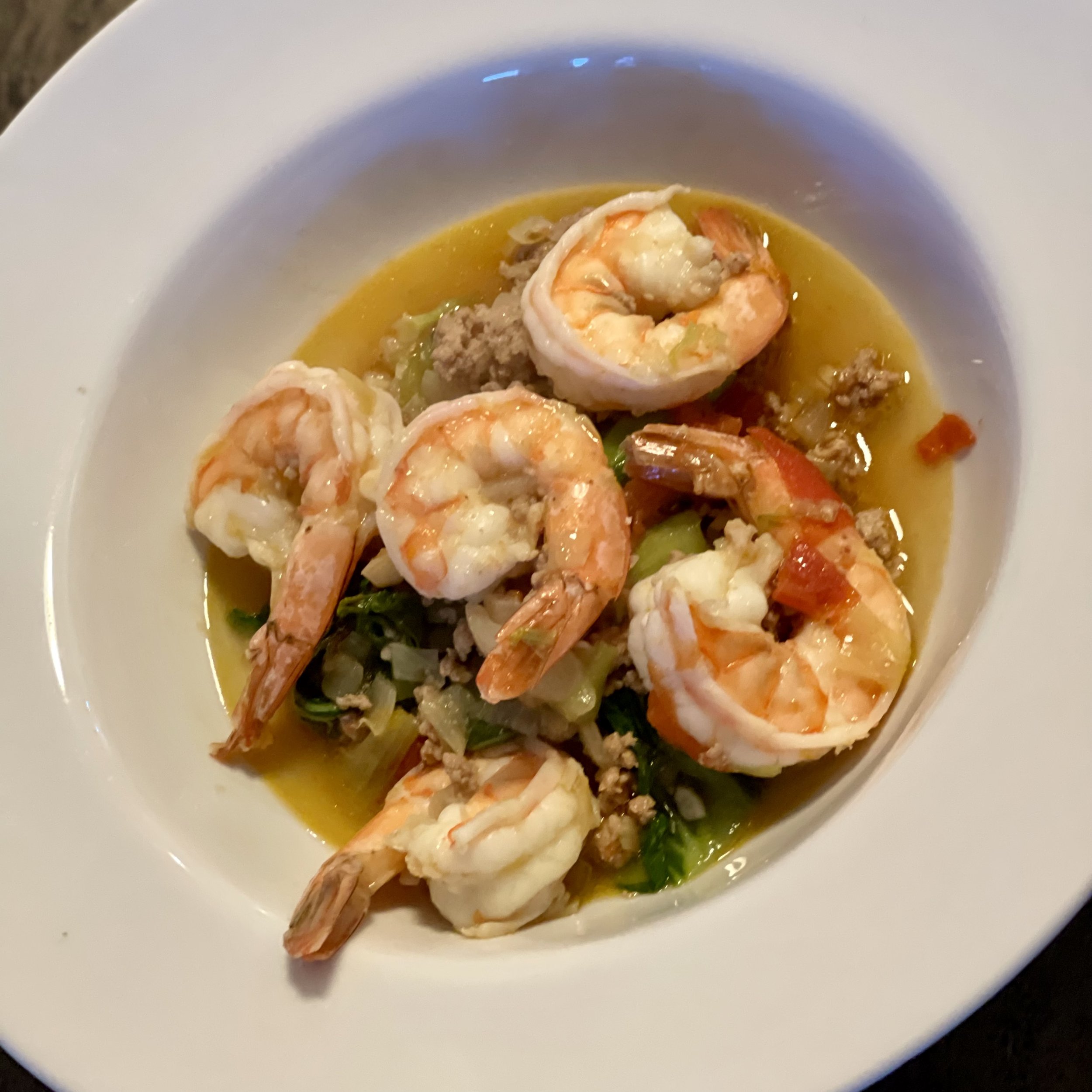 Joi's Ginisang Pechay with Ground Pork and Shrimp