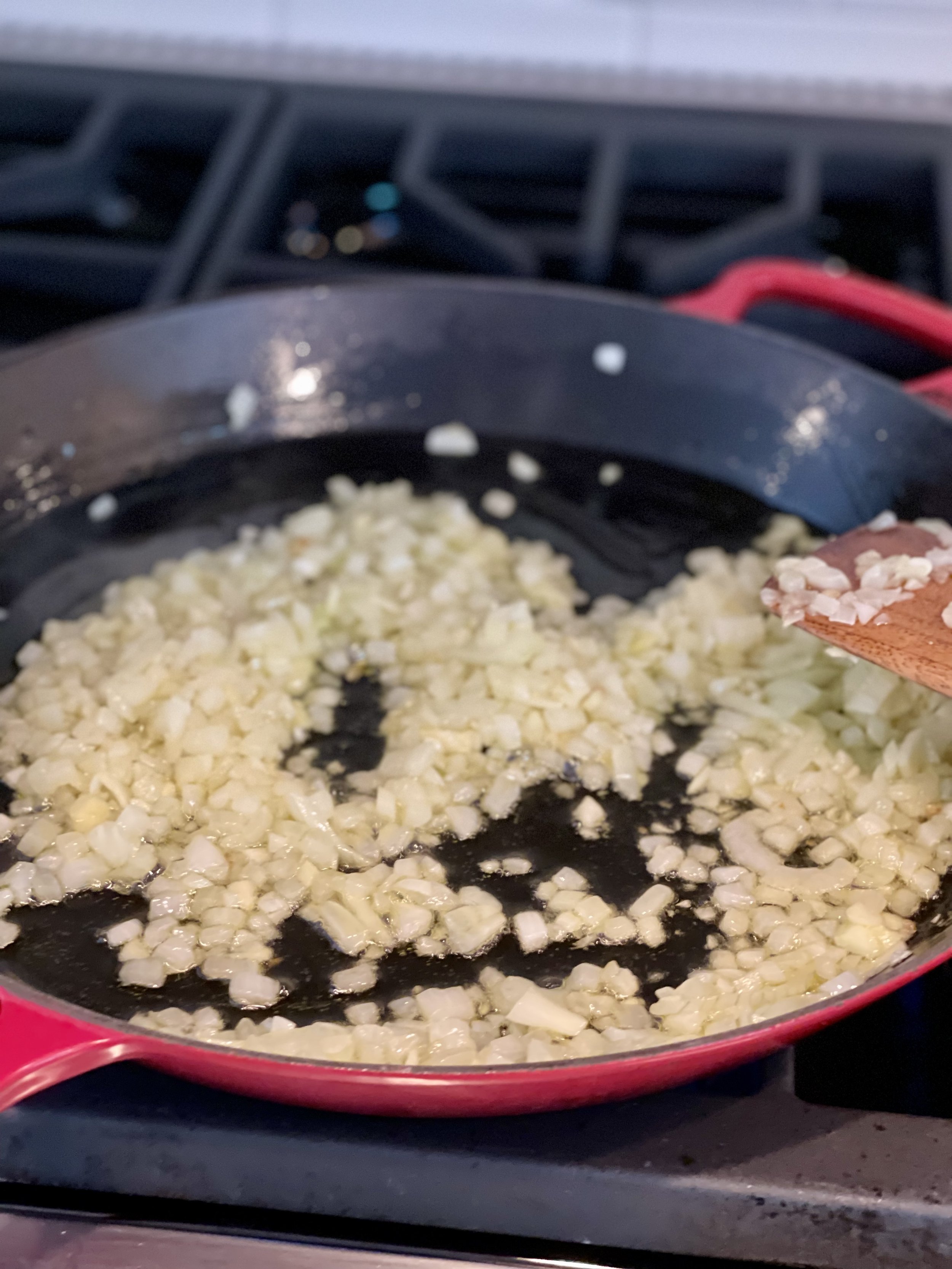 Sauté onions