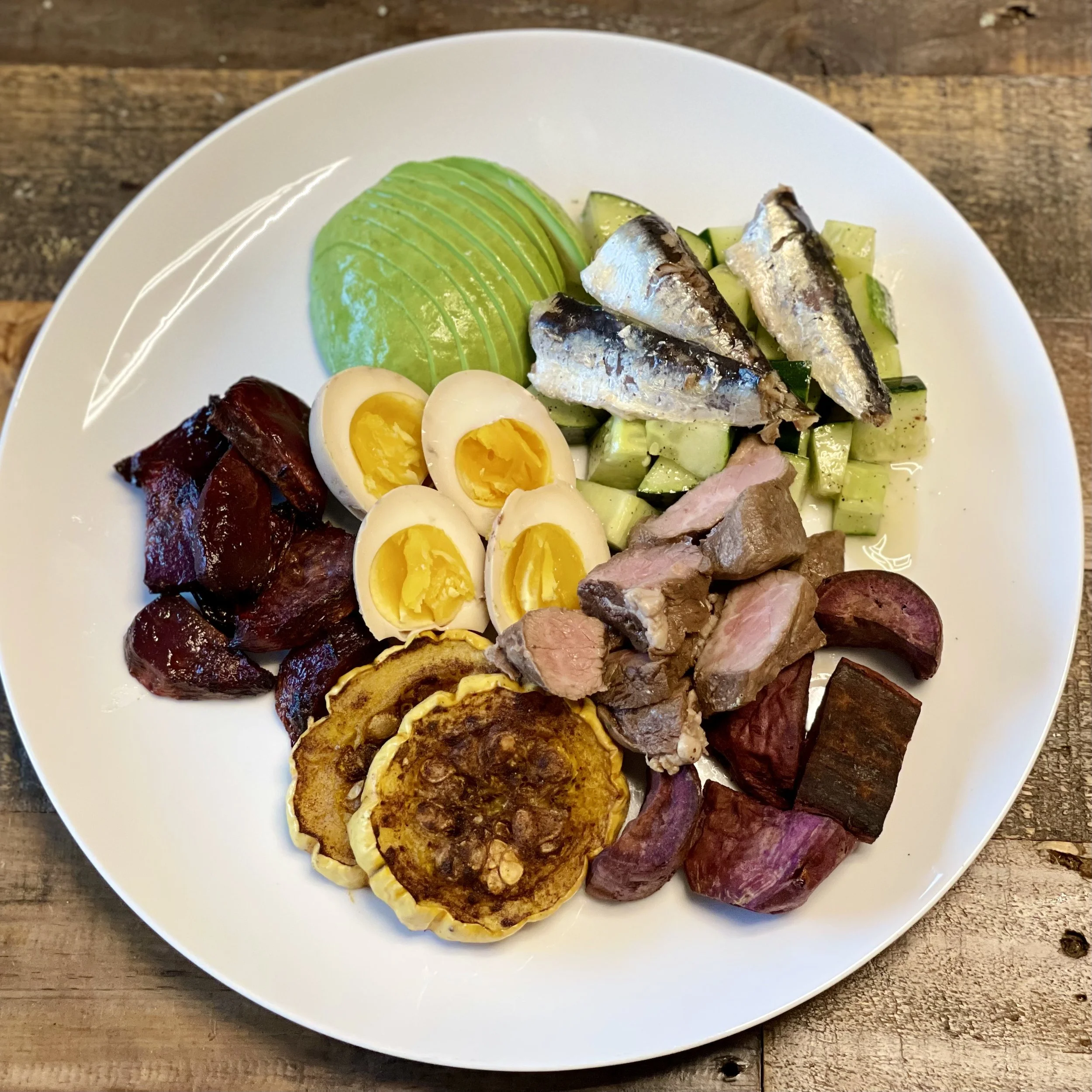 断食明け一食目のタテキッチンプレート