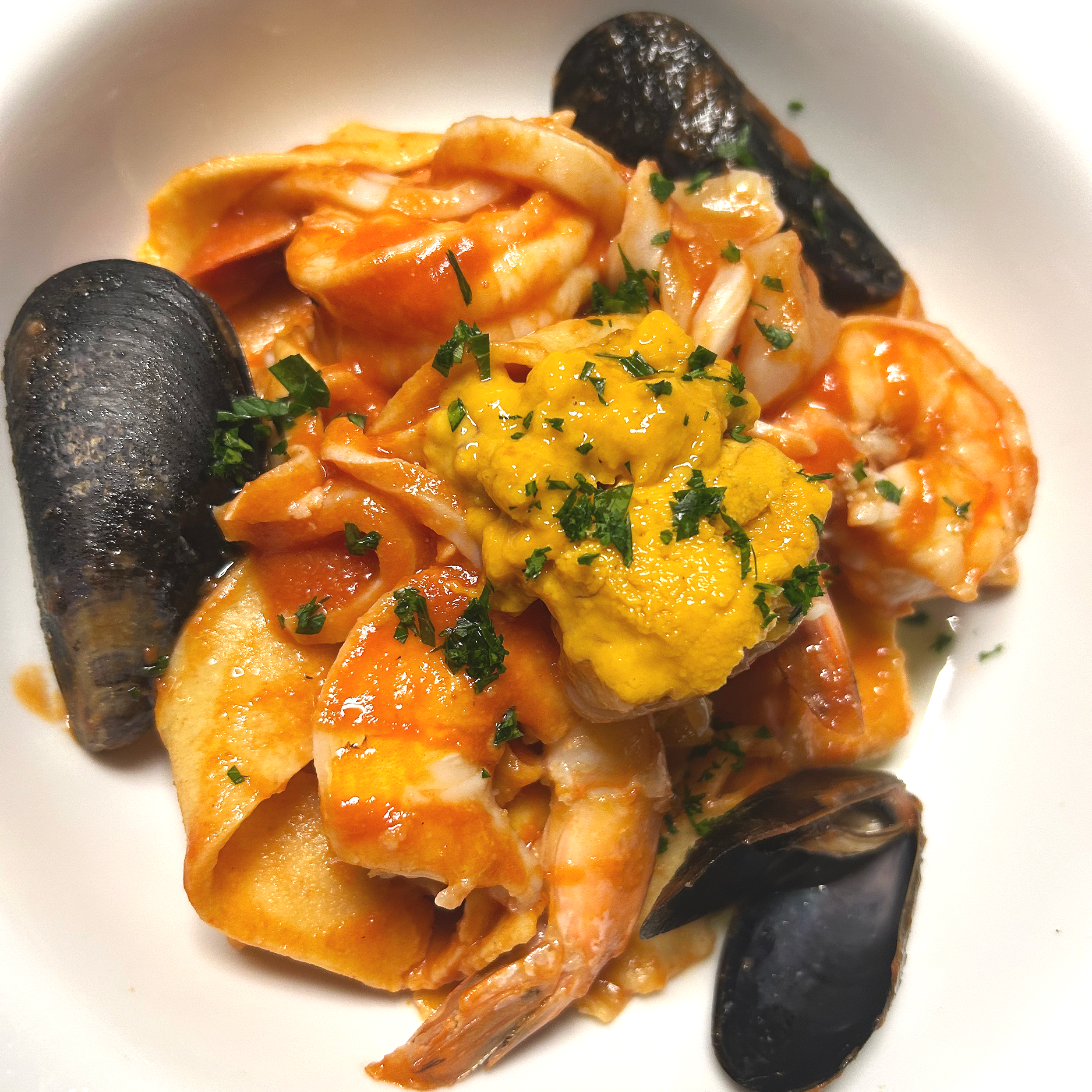 Pappardelle alla Pescatora