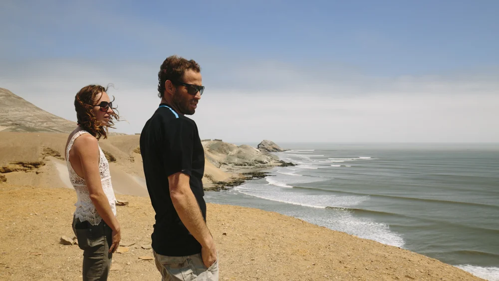 Peru's number one surf guide, Harold Koechlin. Photo: Gary Parker.
