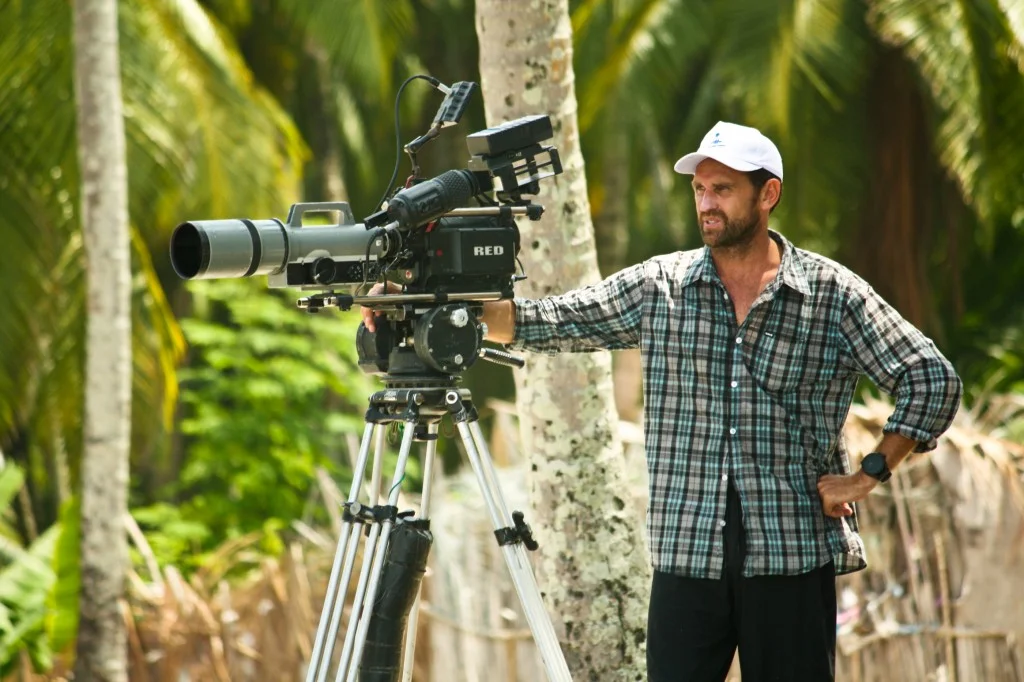 Filmmaker and Angie's mentor, Taylor Steele.