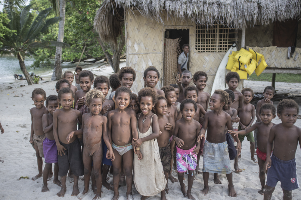 Pure innocence living beach side.