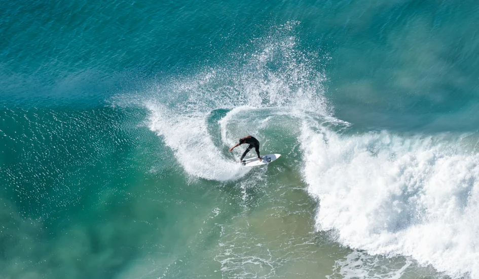 Local Lennox Head surfer Dustin Hollick. Photo: Angie Davis