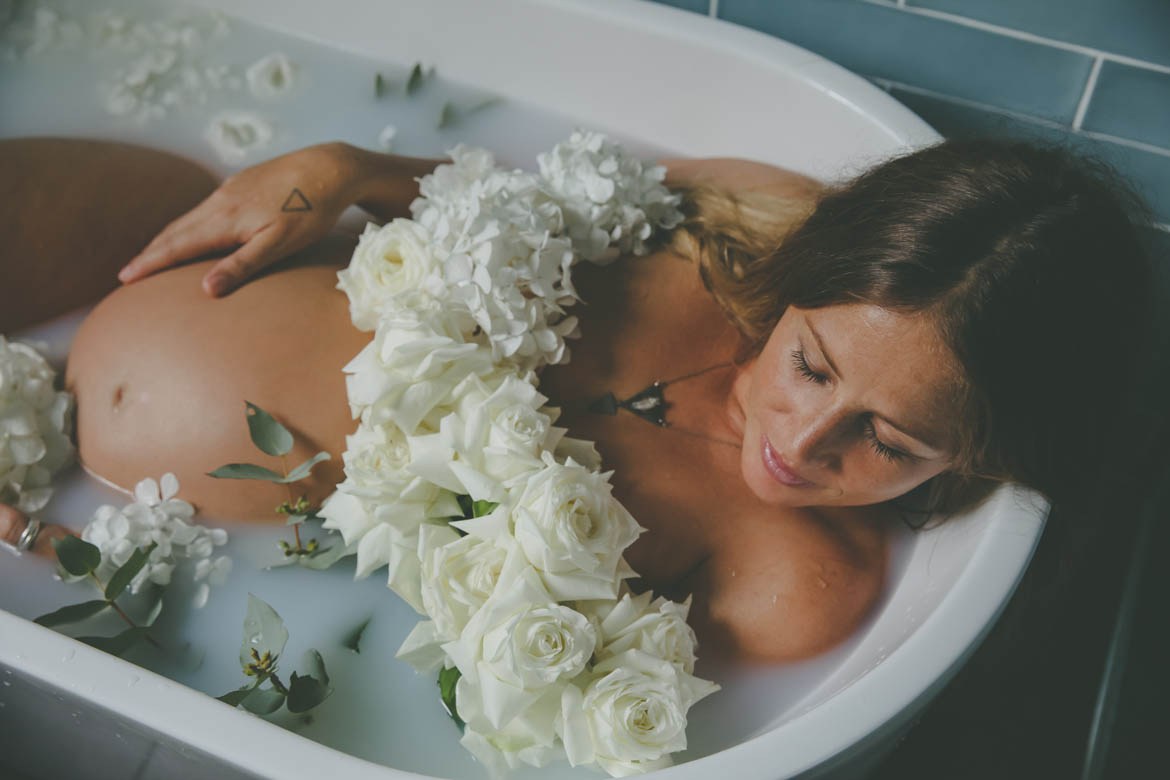 The radiant mumma-to-be Karlee Mackie, shot by Celia Galpin.