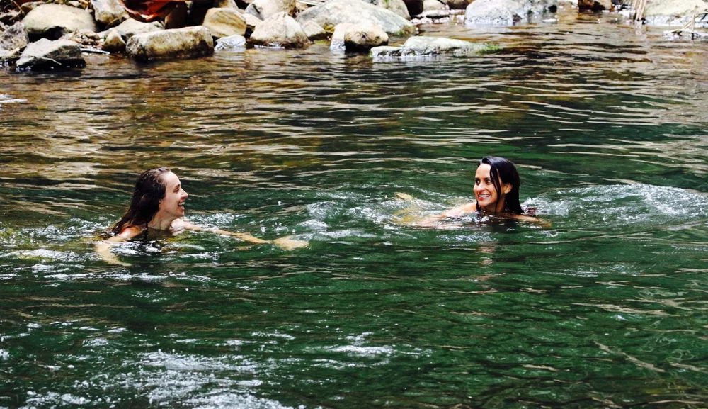 The best free spa you'll ever find is the one nature provides, free.