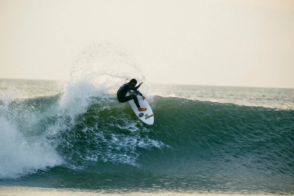 Harold Koechlin Surfing In Northern Peru