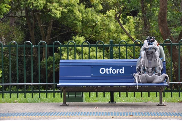 Otford station, Govinda Valley Retreat centre