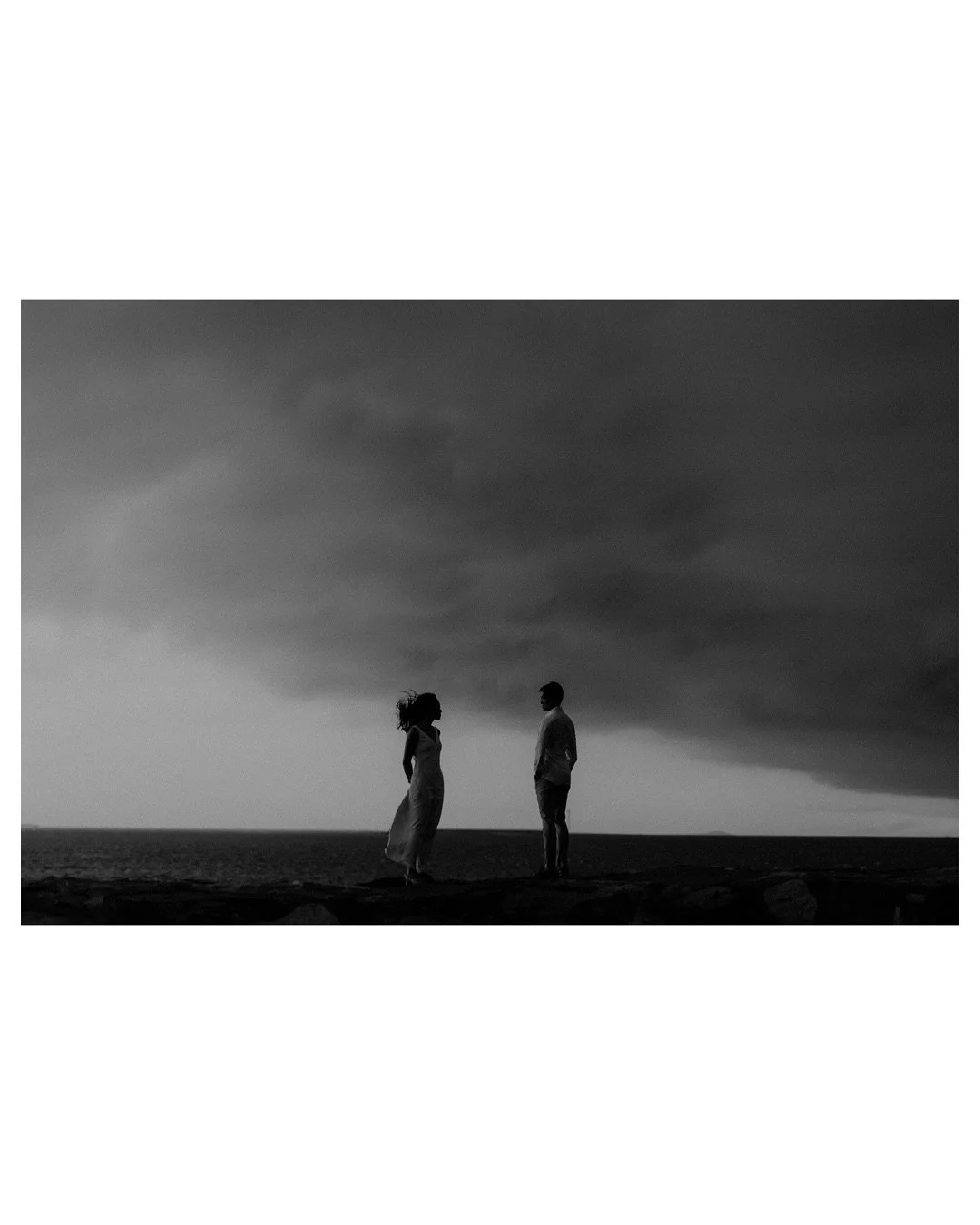 We found ourselves in a field of daisies, the setting sun spilling golden light across the field. 
The sky shifted slowly—from bright blue to a soft orange that made you want to pause and just breathe. 
Amid the rustle of grass and chirping b