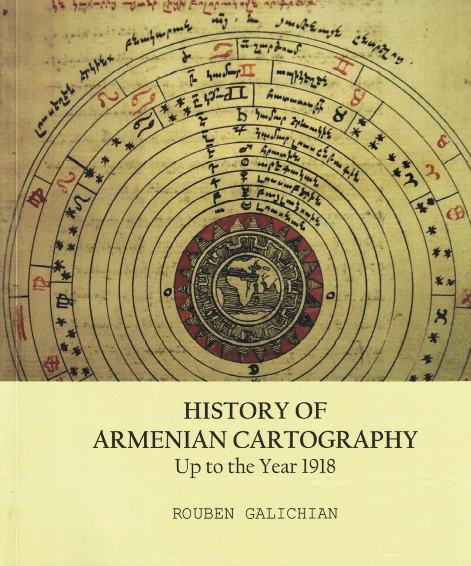 Book launch: HISTORY OF ARMENIAN CARTOGRAPHY by Rouben Galichian