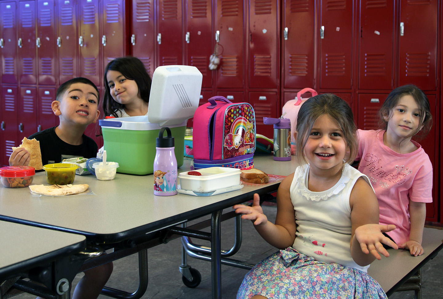 Students at Sahag Mesrob Armenian Christian School