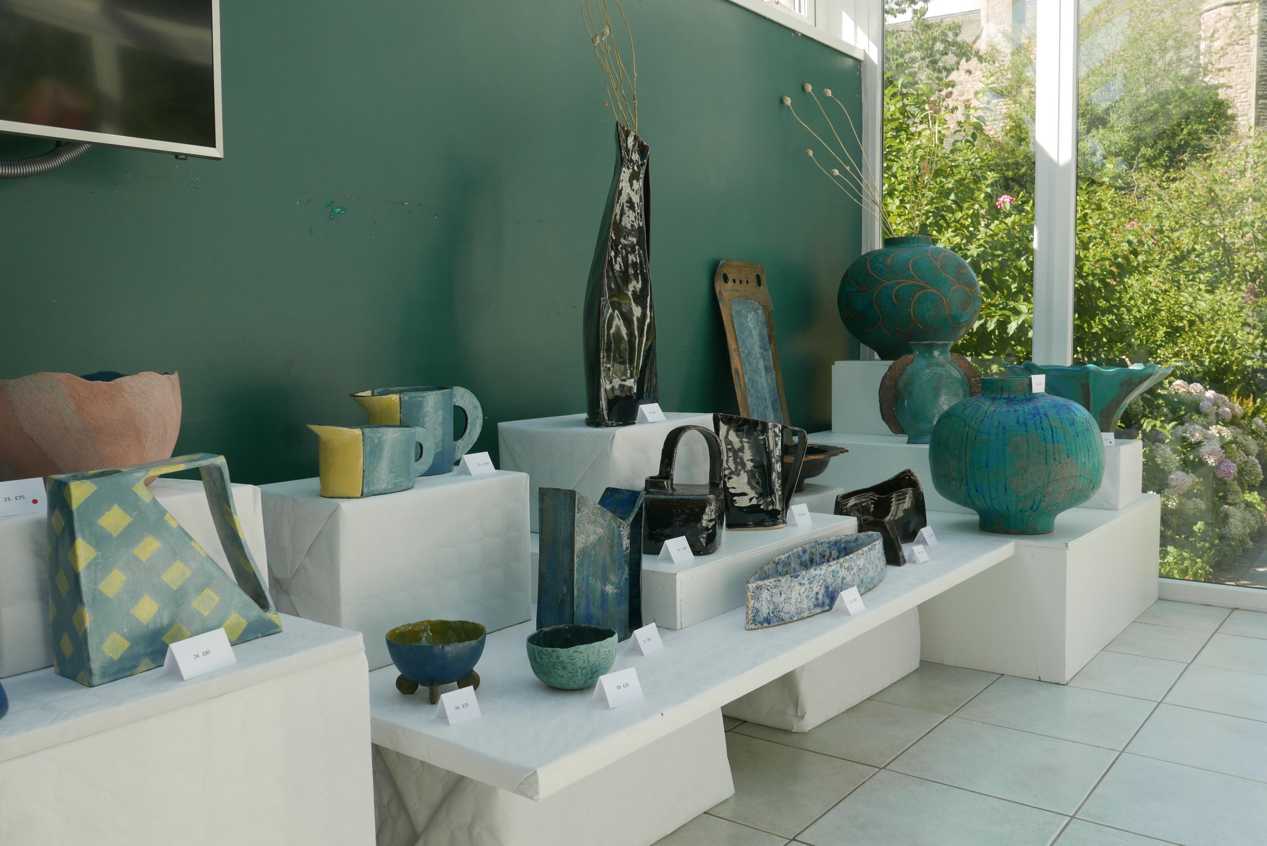 EXHIBITION OF HAND-BUILT POTTERY by Rita Ovanessoff
